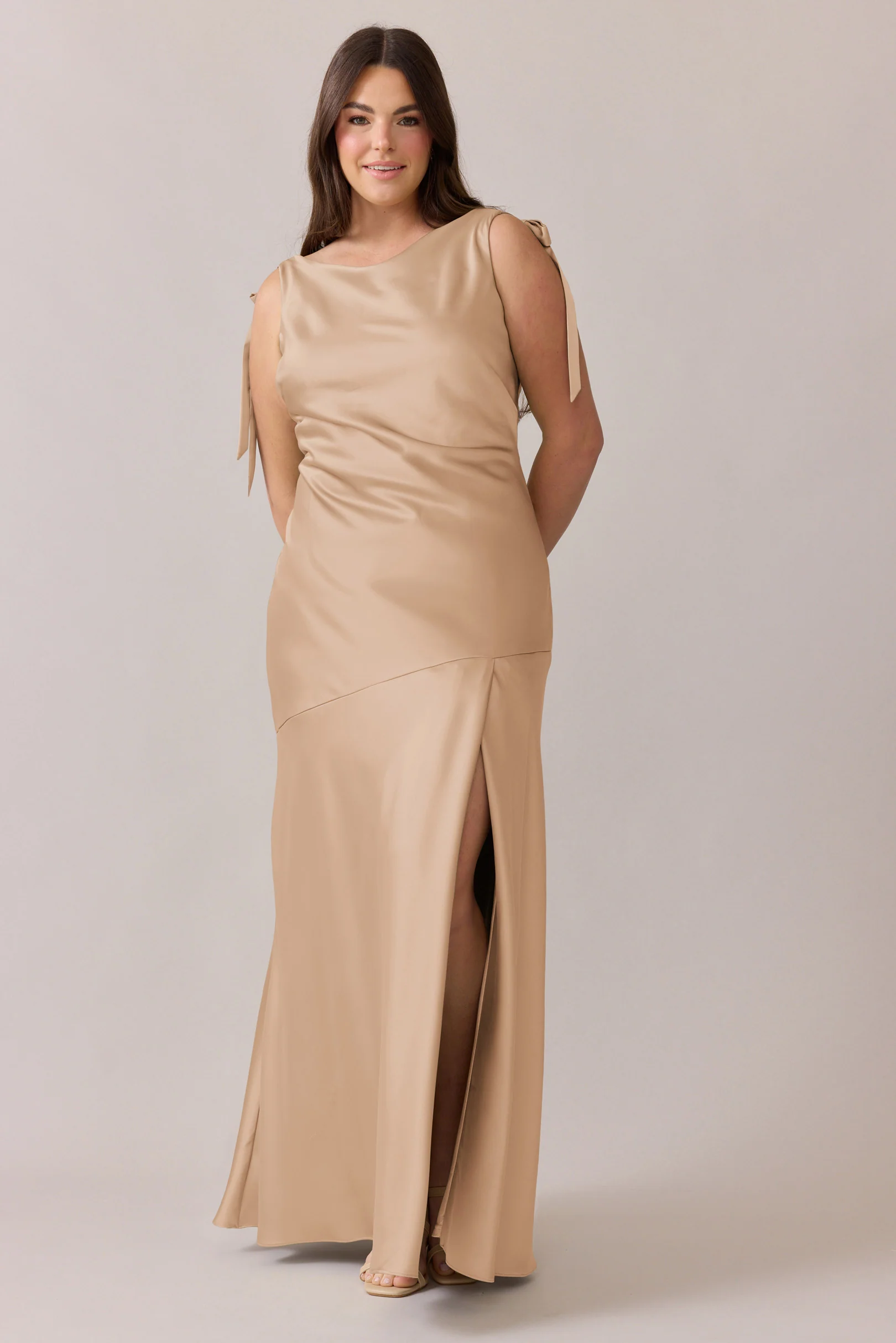 Aaliyah Satin Dress | Made To Order - Image 10