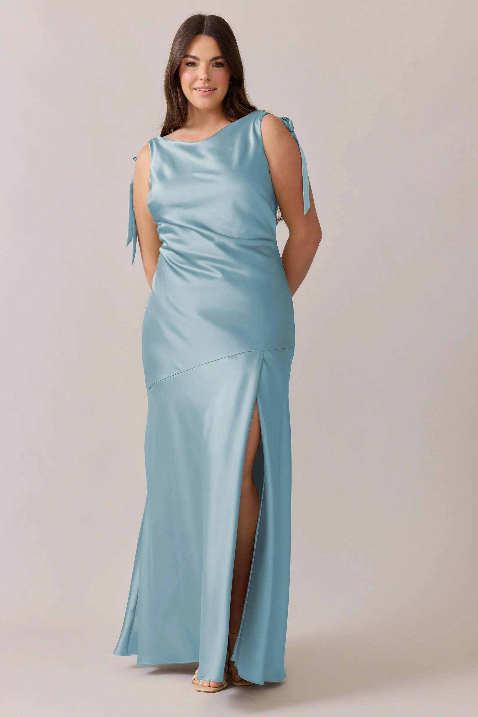 Aaliyah Satin Dress | Made To Order - Image 104