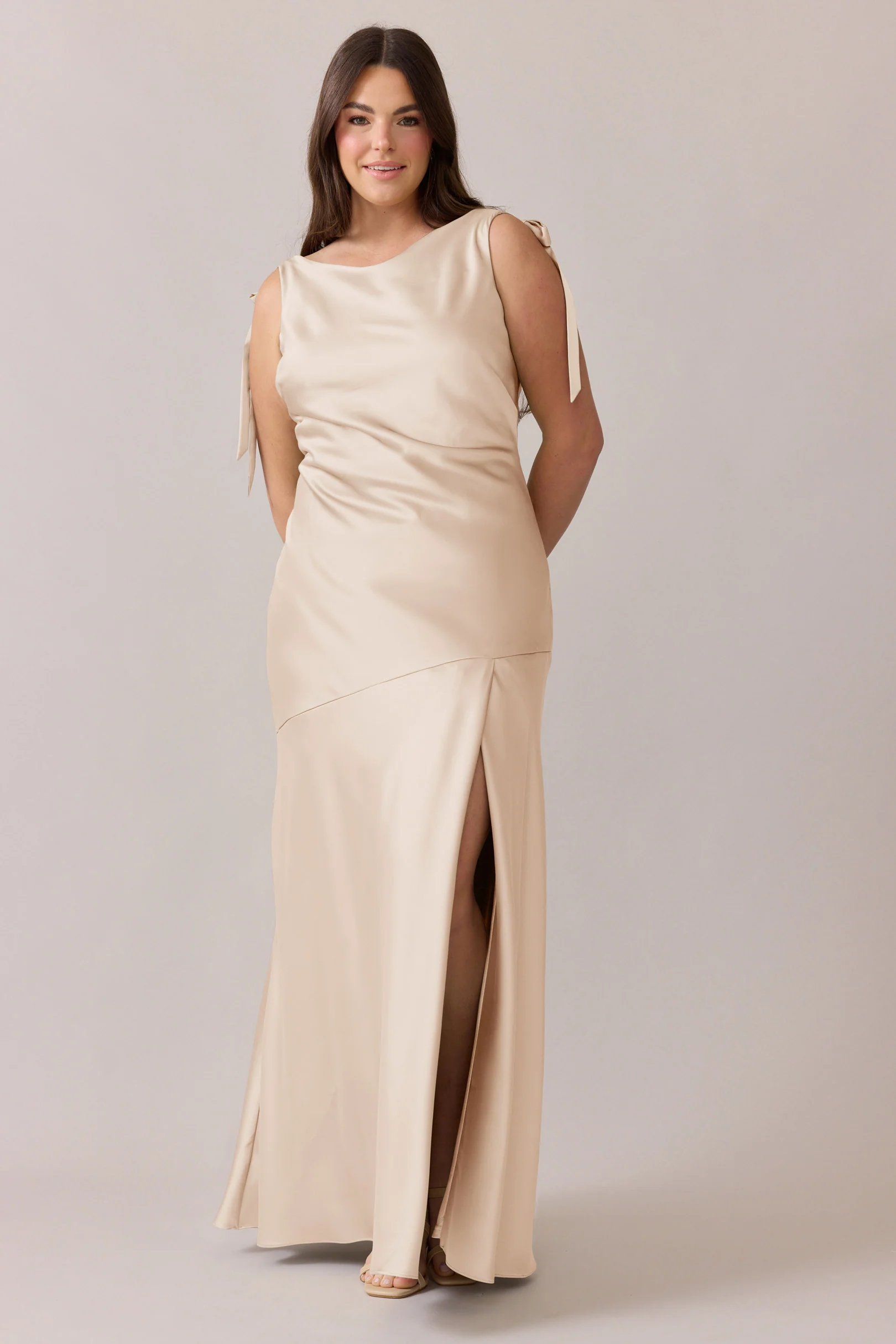 Aaliyah Satin Dress | Made To Order - Image 14