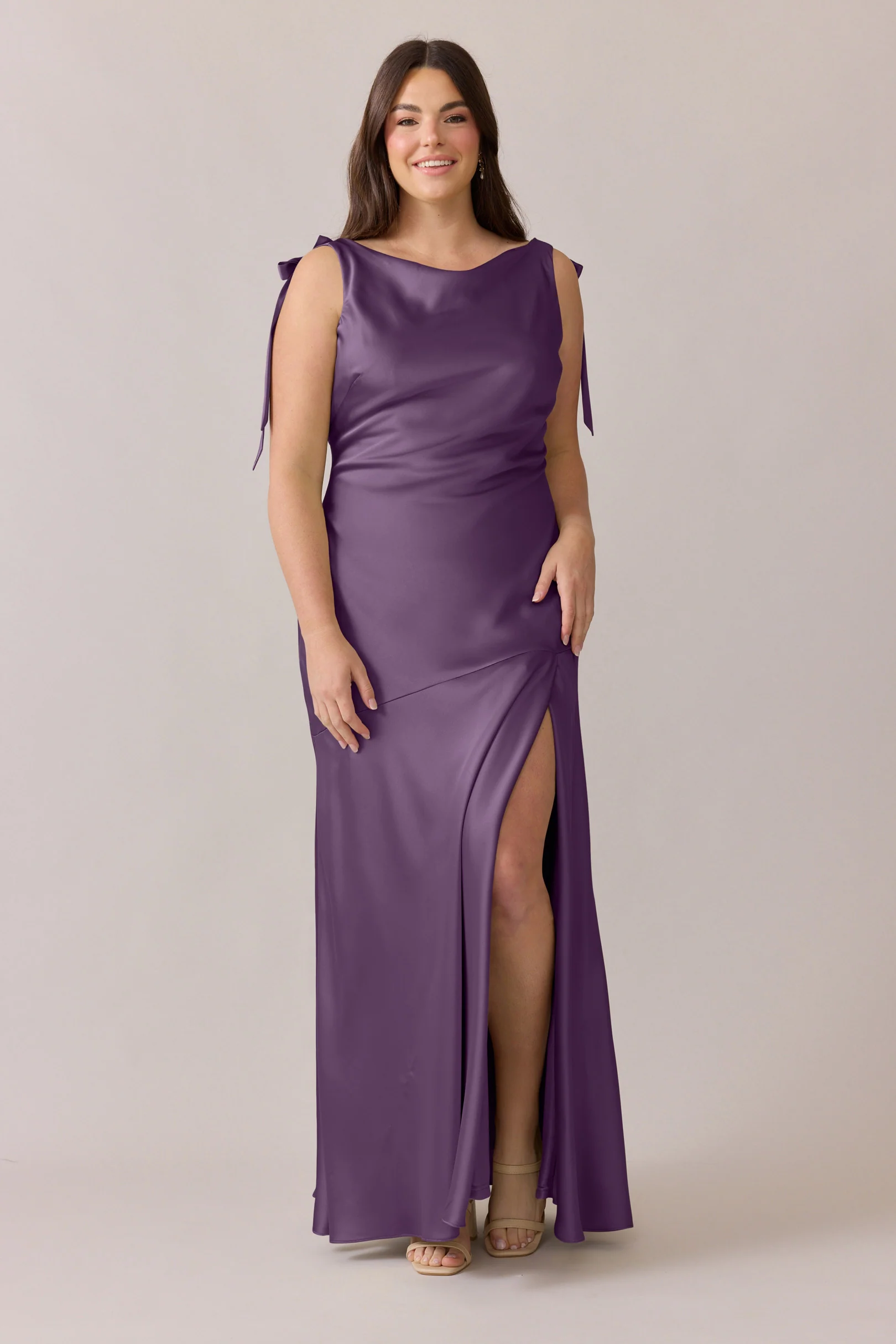 Aaliyah Satin Dress | Made To Order - Image 26