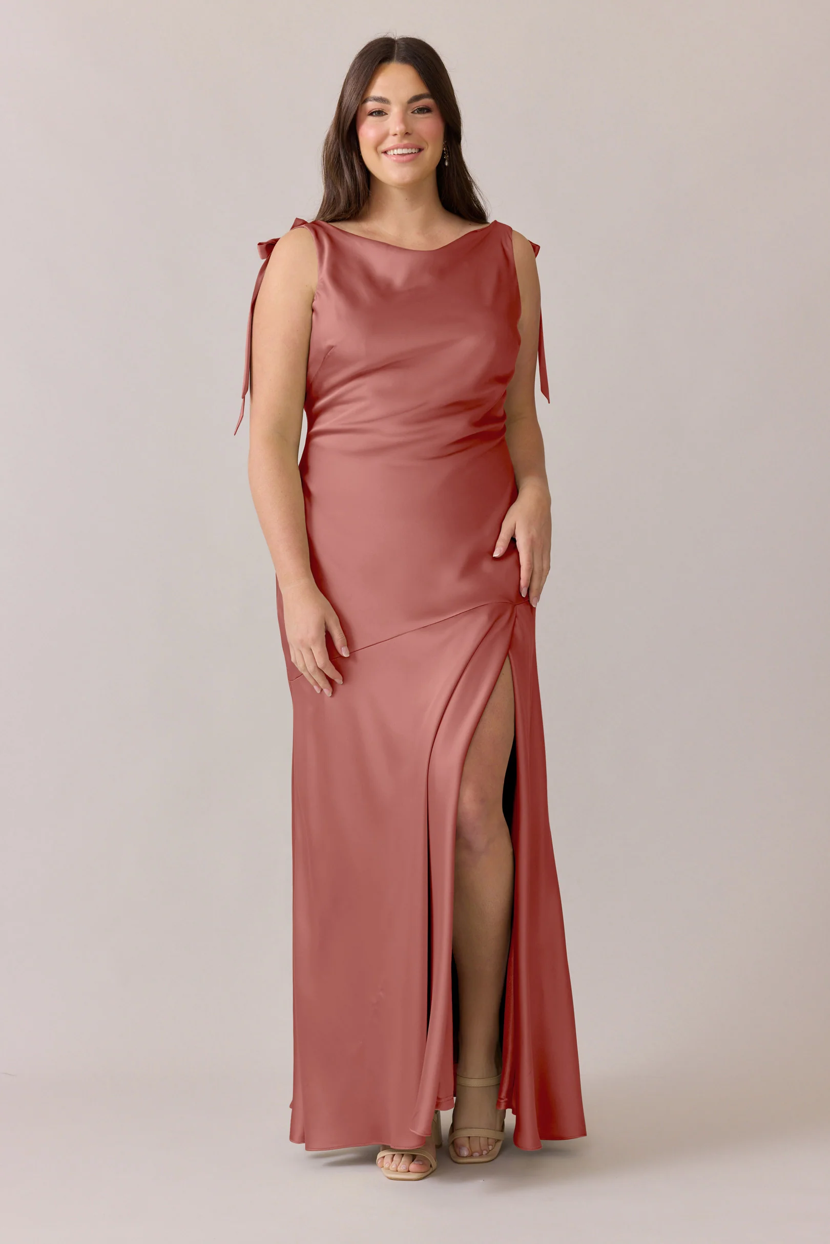 Aaliyah Satin Dress | Made To Order - Image 28