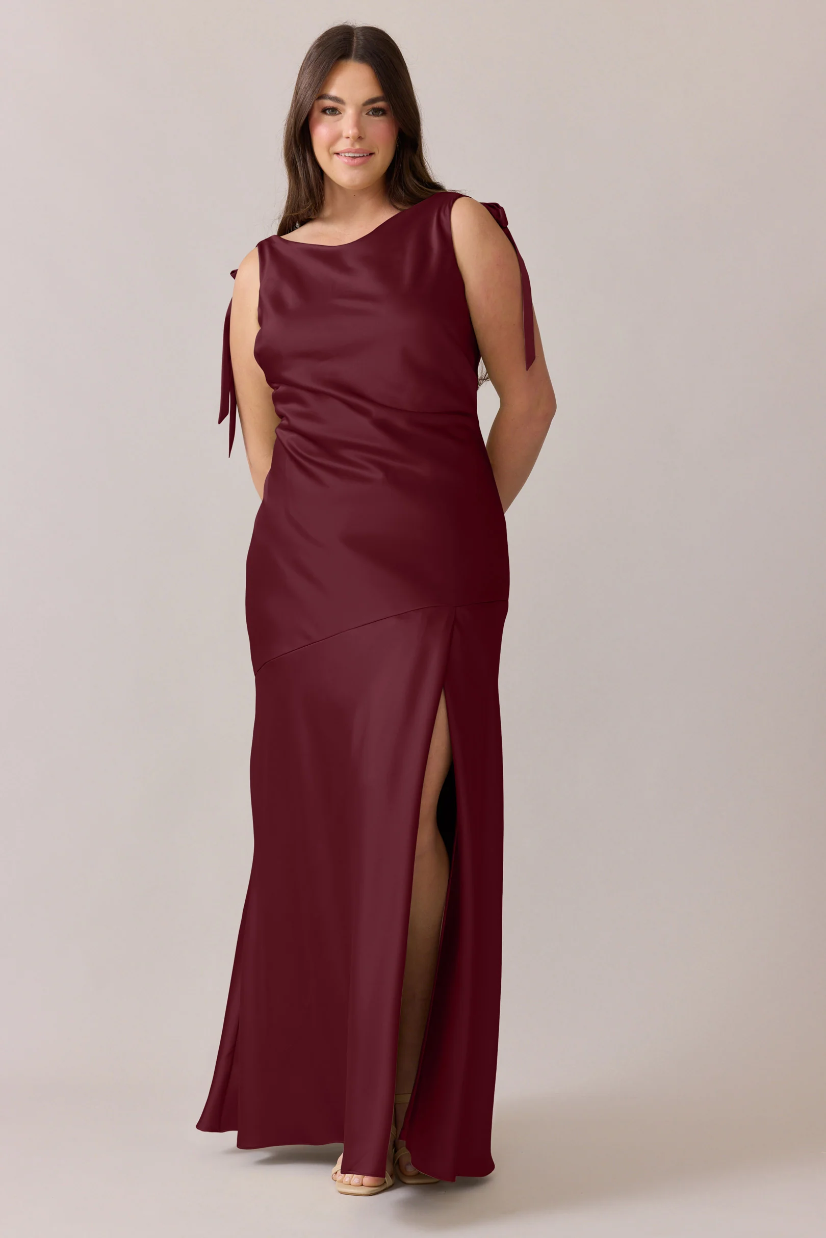 Aaliyah Satin Dress | Made To Order - Image 38