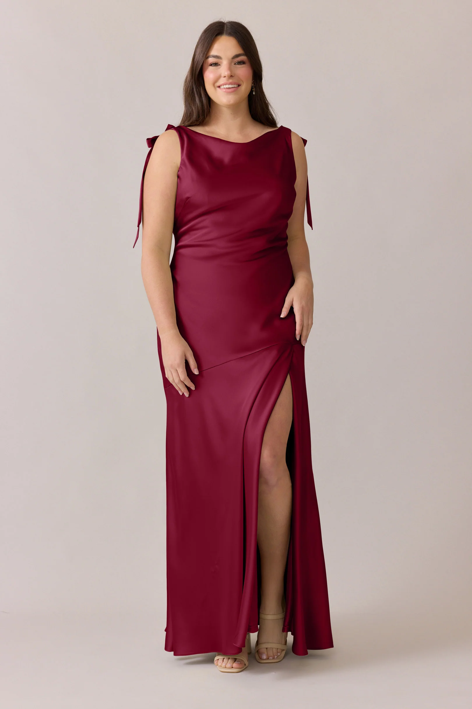 Aaliyah Satin Dress | Made To Order - Image 46