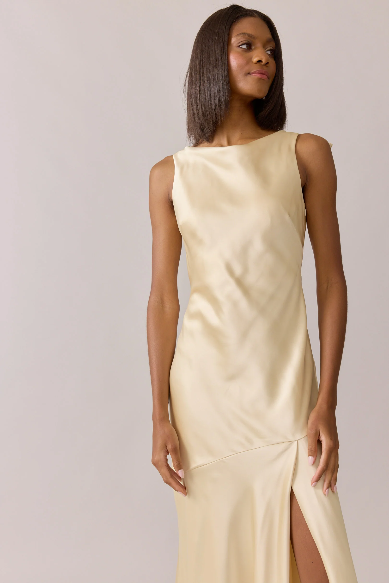 Aaliyah Satin Dress | Made To Order - Image 5