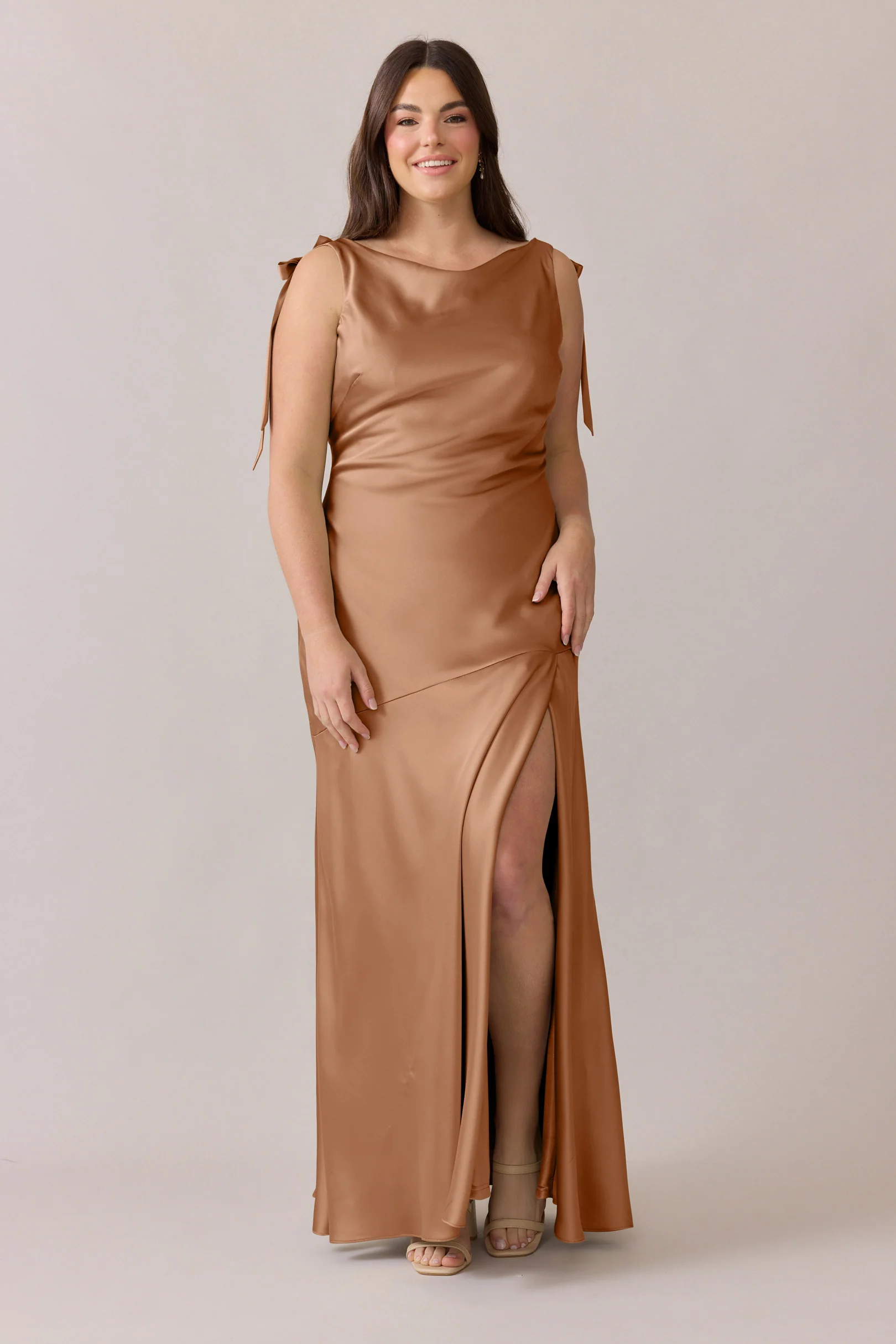 Aaliyah Satin Dress | Made To Order - Image 52