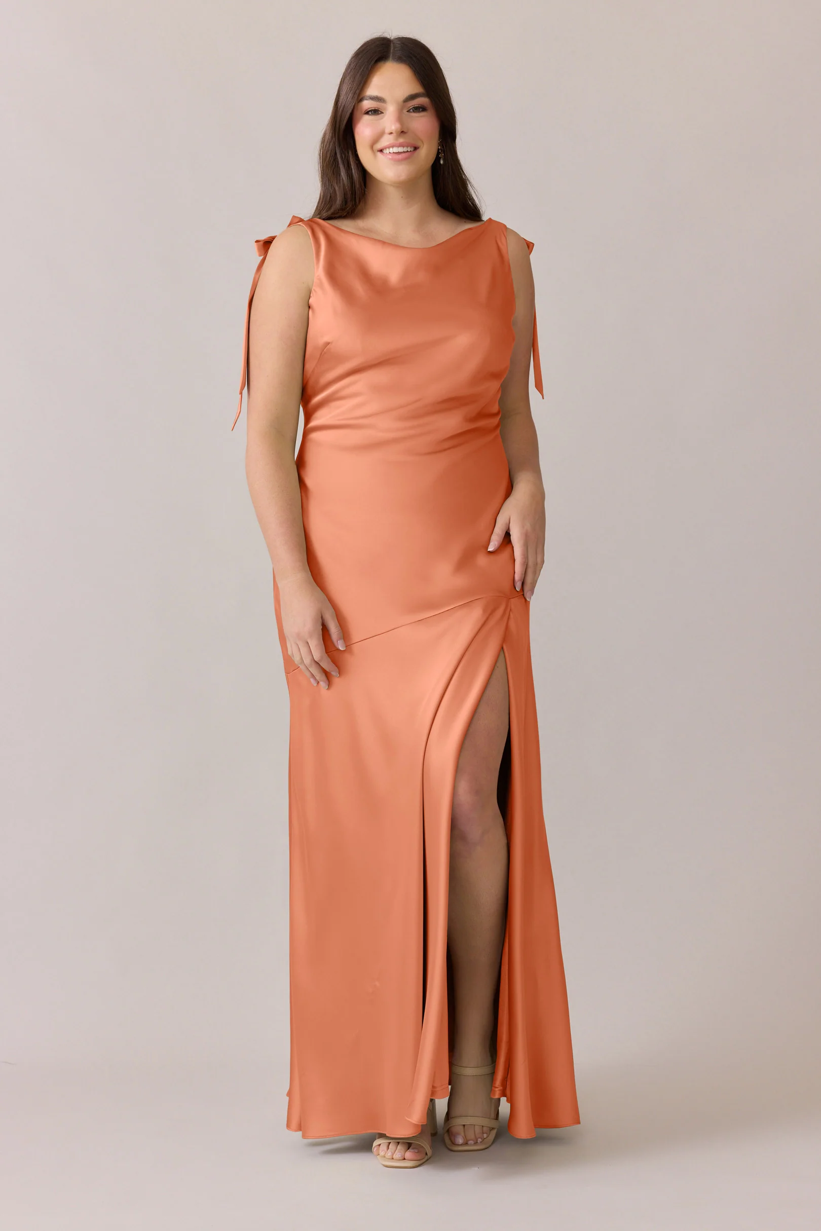 Aaliyah Satin Dress | Made To Order - Image 58