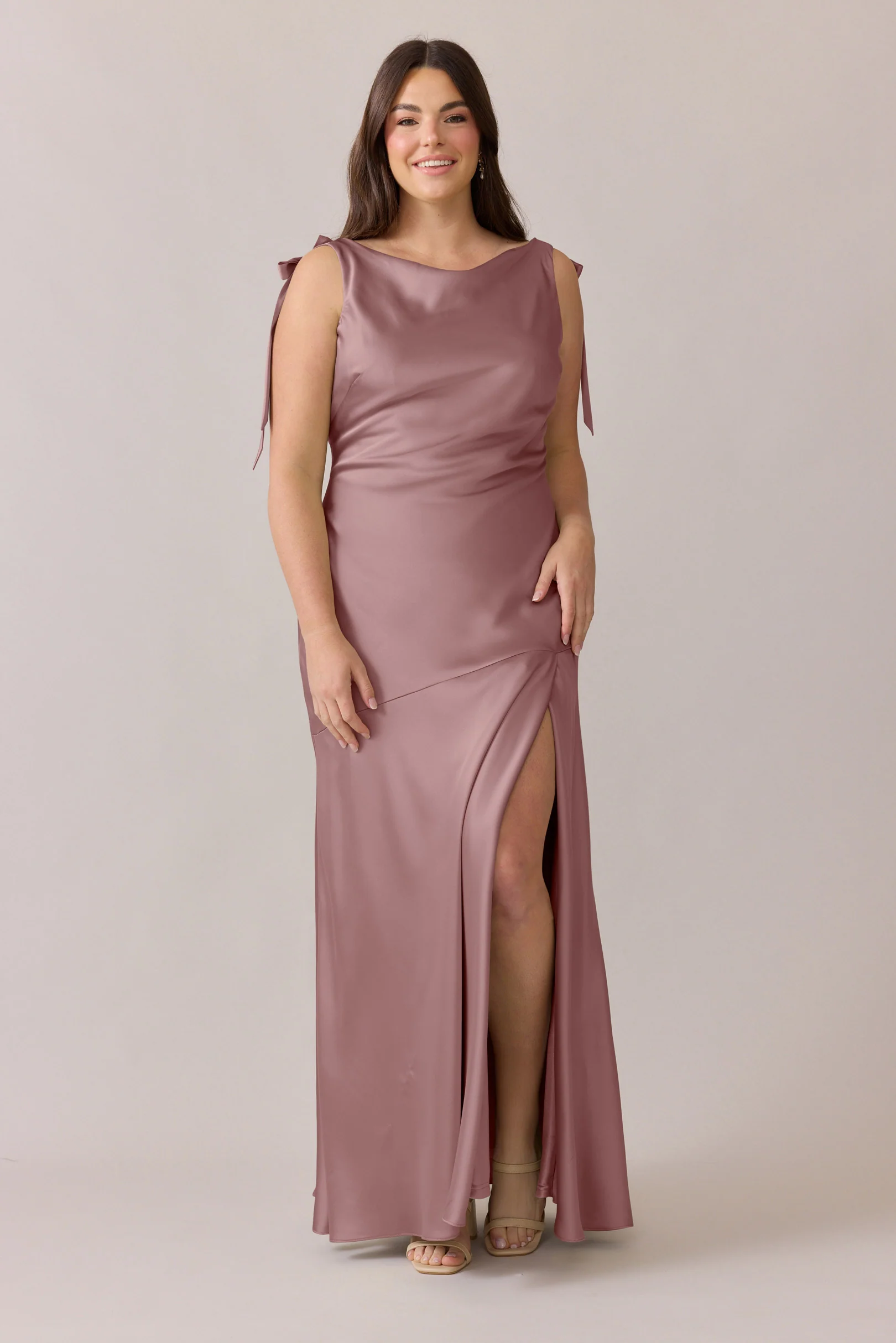 Aaliyah Satin Dress | Made To Order - Image 74