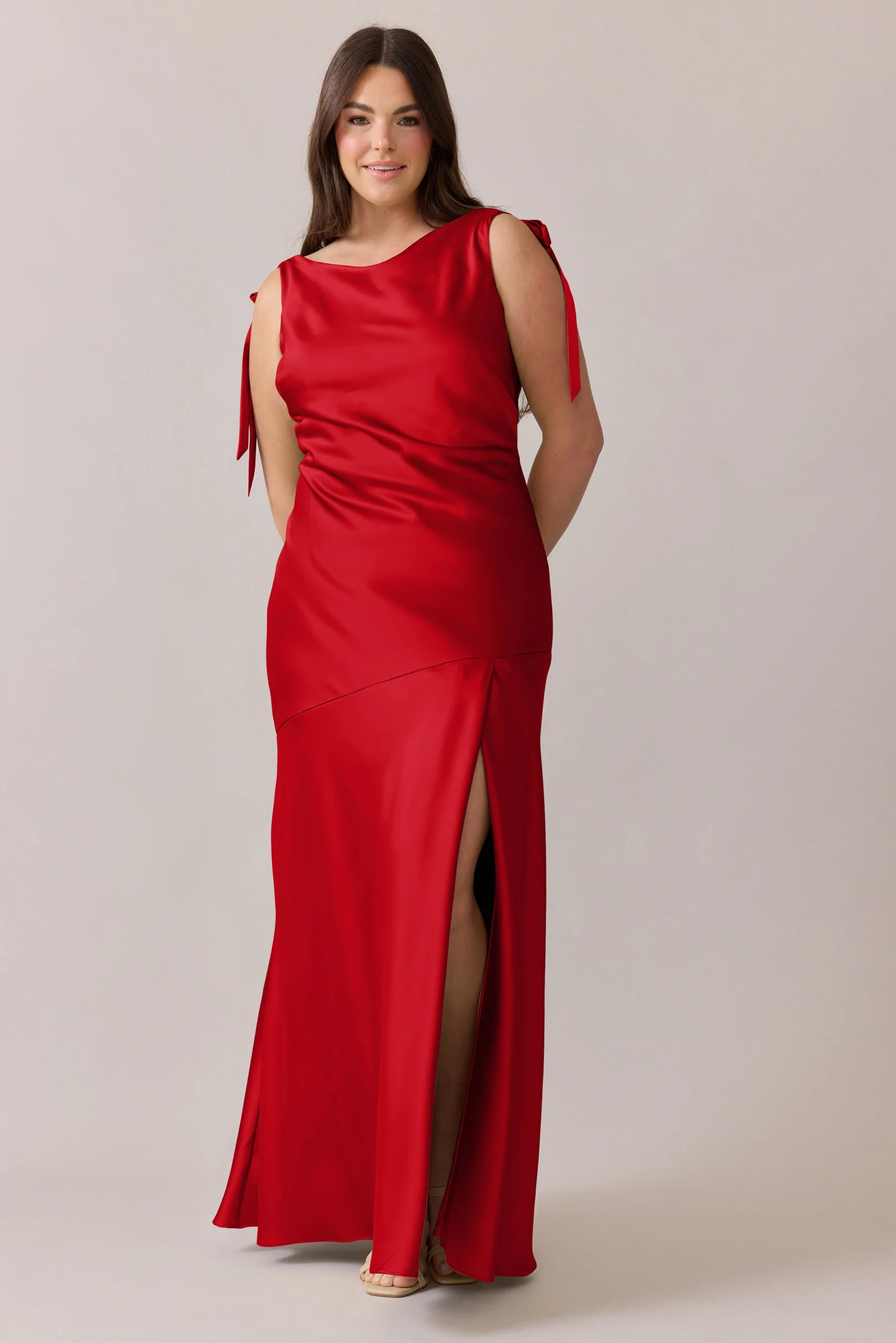 Aaliyah Satin Dress | Made To Order - Image 80