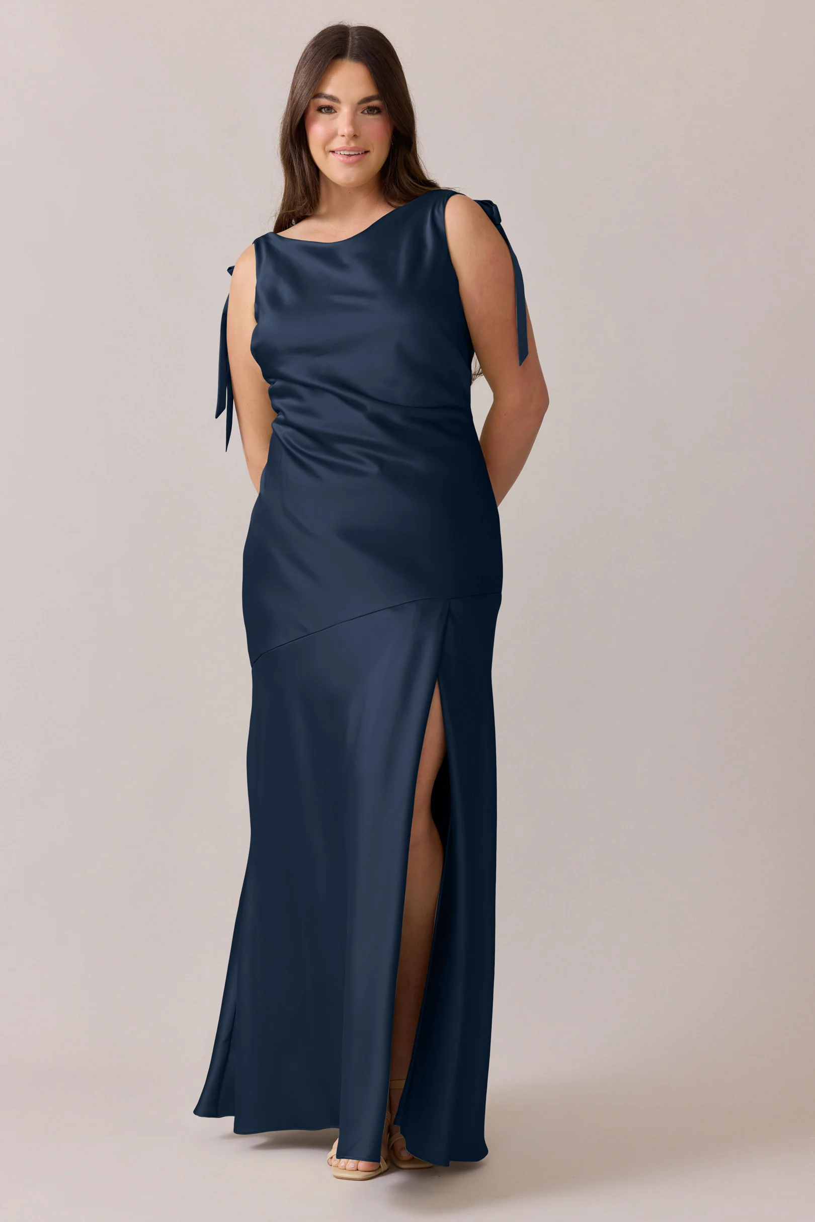Aaliyah Satin Dress | Made To Order - Image 90