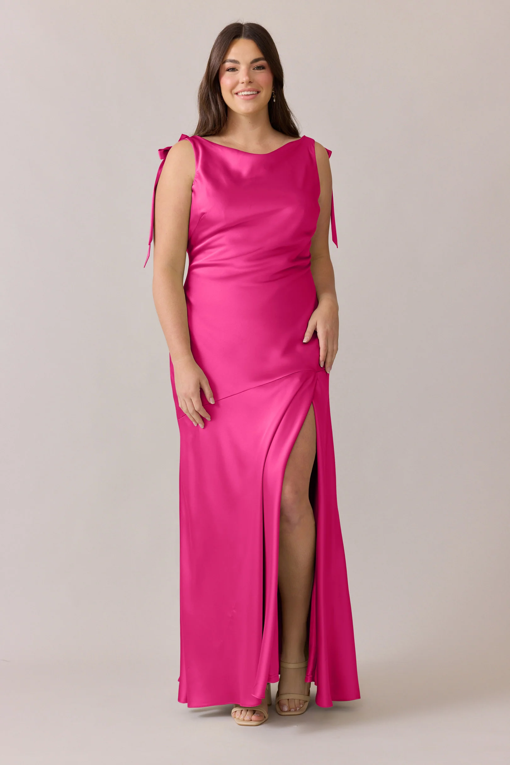 Aaliyah Satin Dress | Made To Order - Image 96