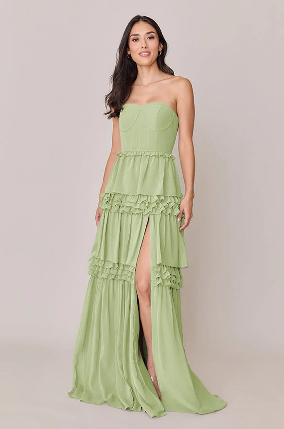 Adeline Chiffon Dress | Made To Order - Image 163