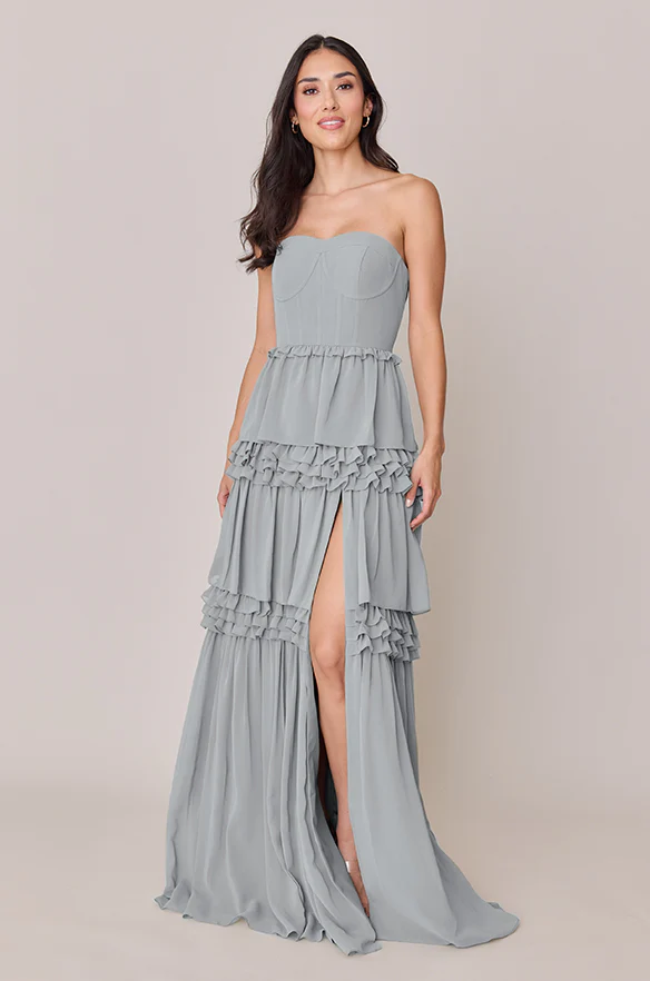 Adeline Chiffon Dress | Made To Order - Image 33