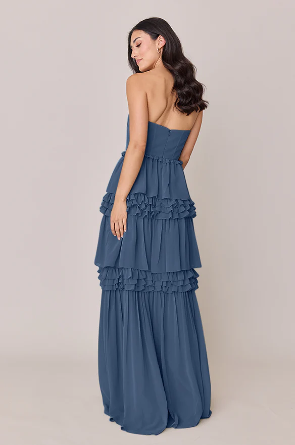 Adeline Chiffon Dress | Made To Order - Image 36