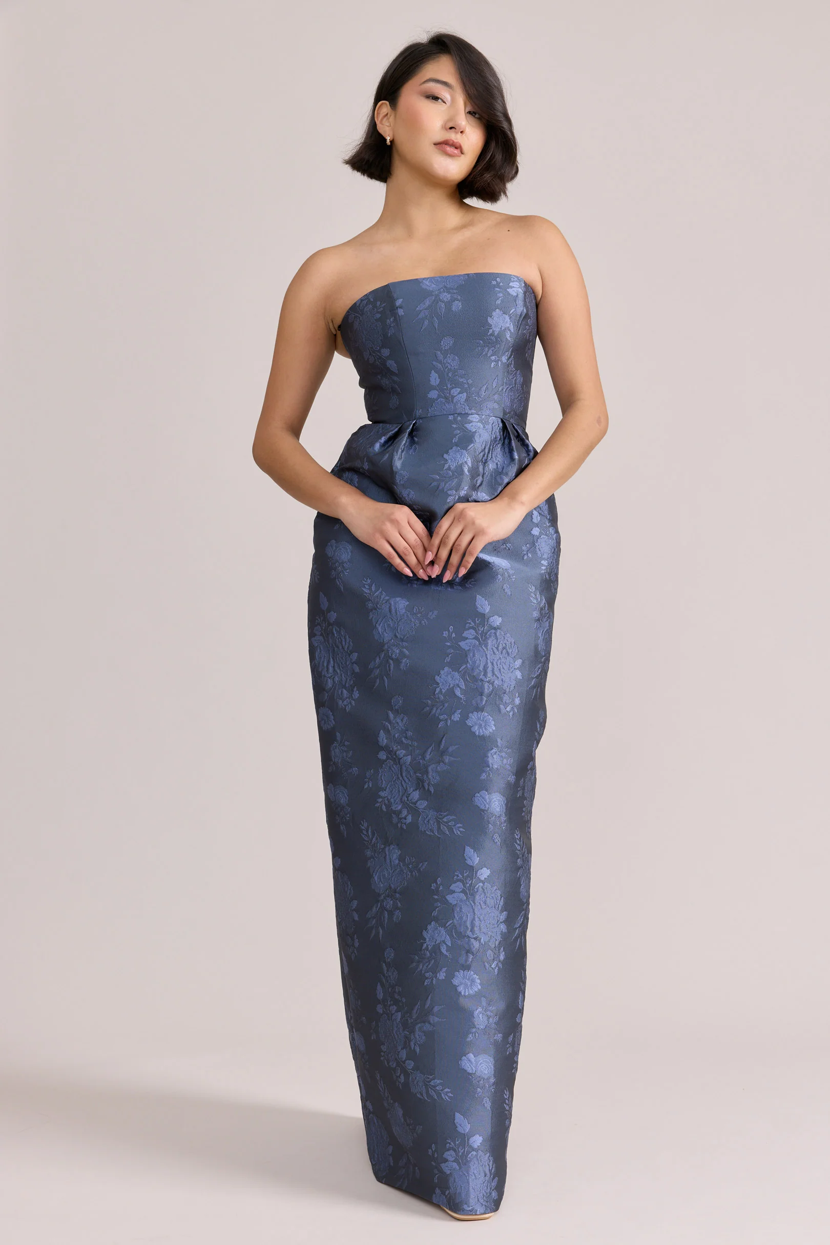 Adrienne Jacquard Dress | Made To Order