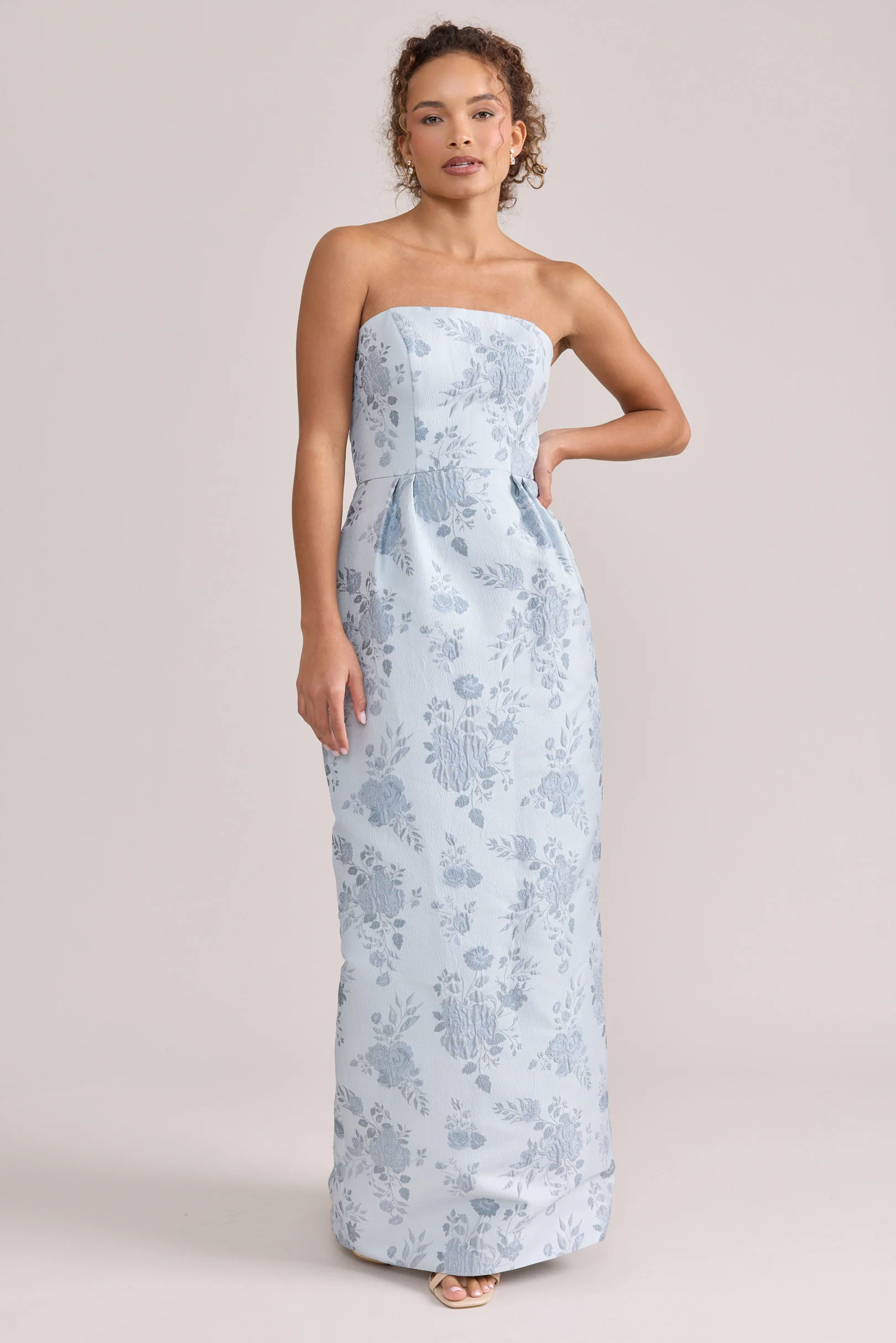 Adrienne Jacquard Dress | Made To Order - Image 15