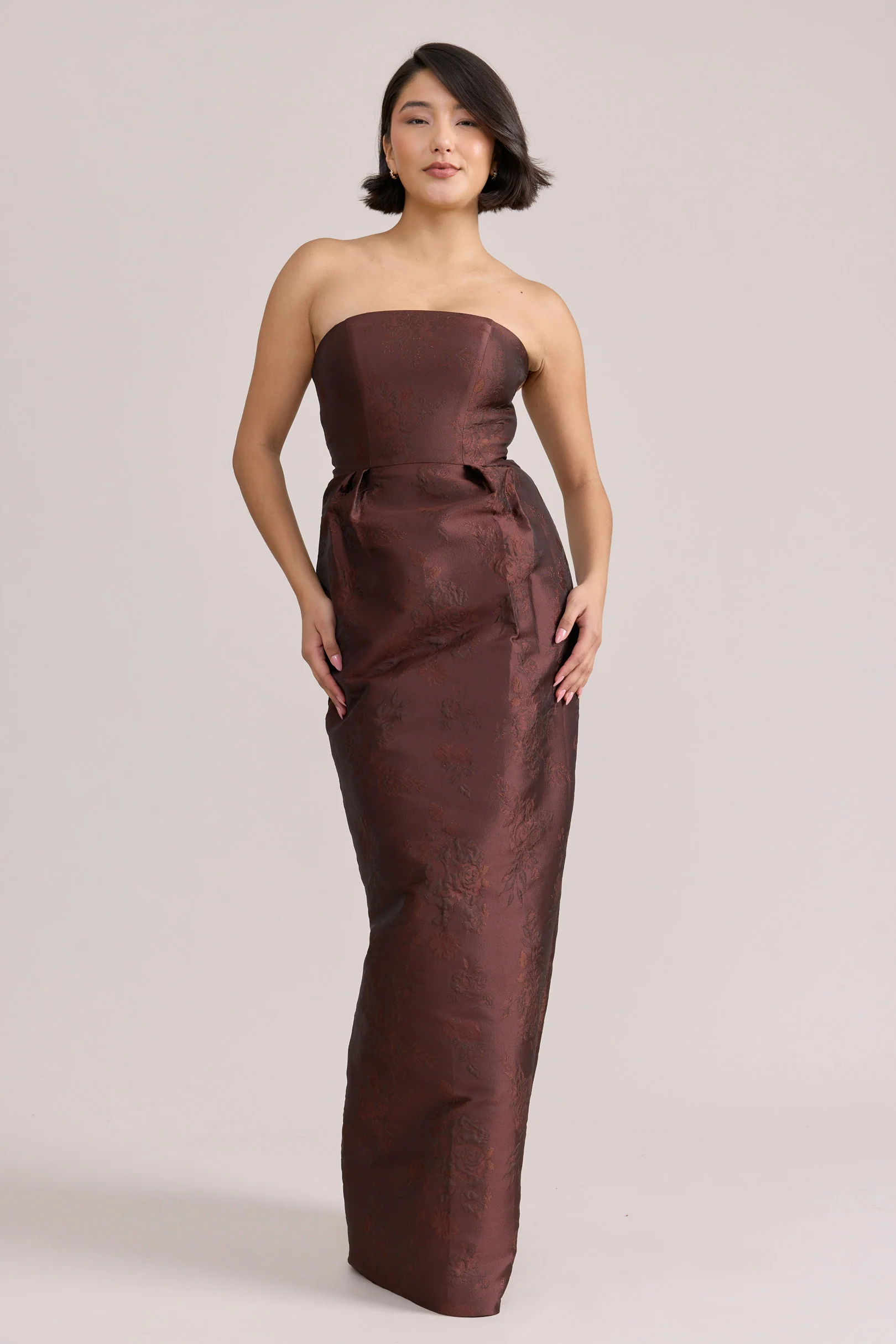 Adrienne Jacquard Dress | Made To Order - Image 4