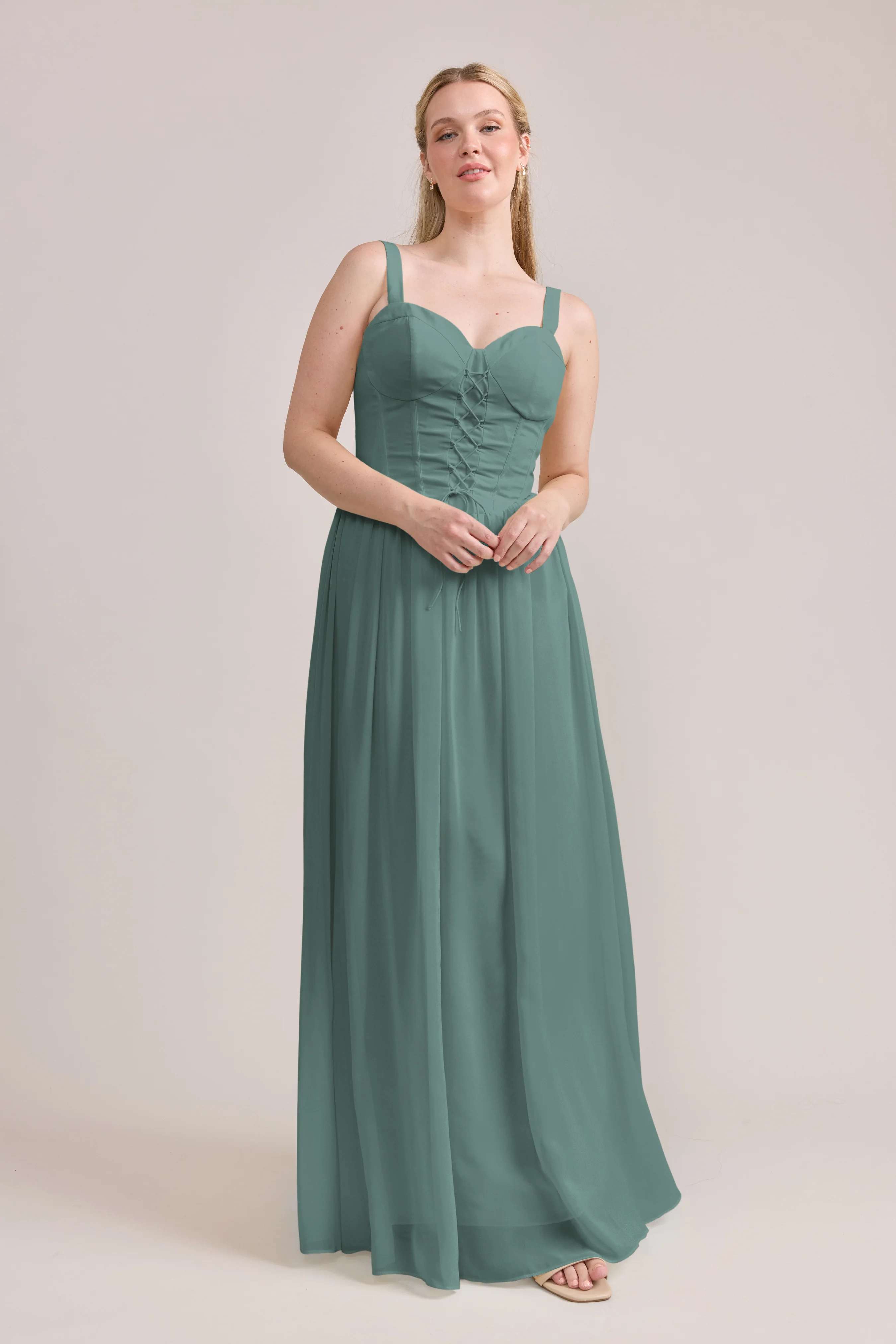 Alena Chiffon Dress | Made To Order - Image 102