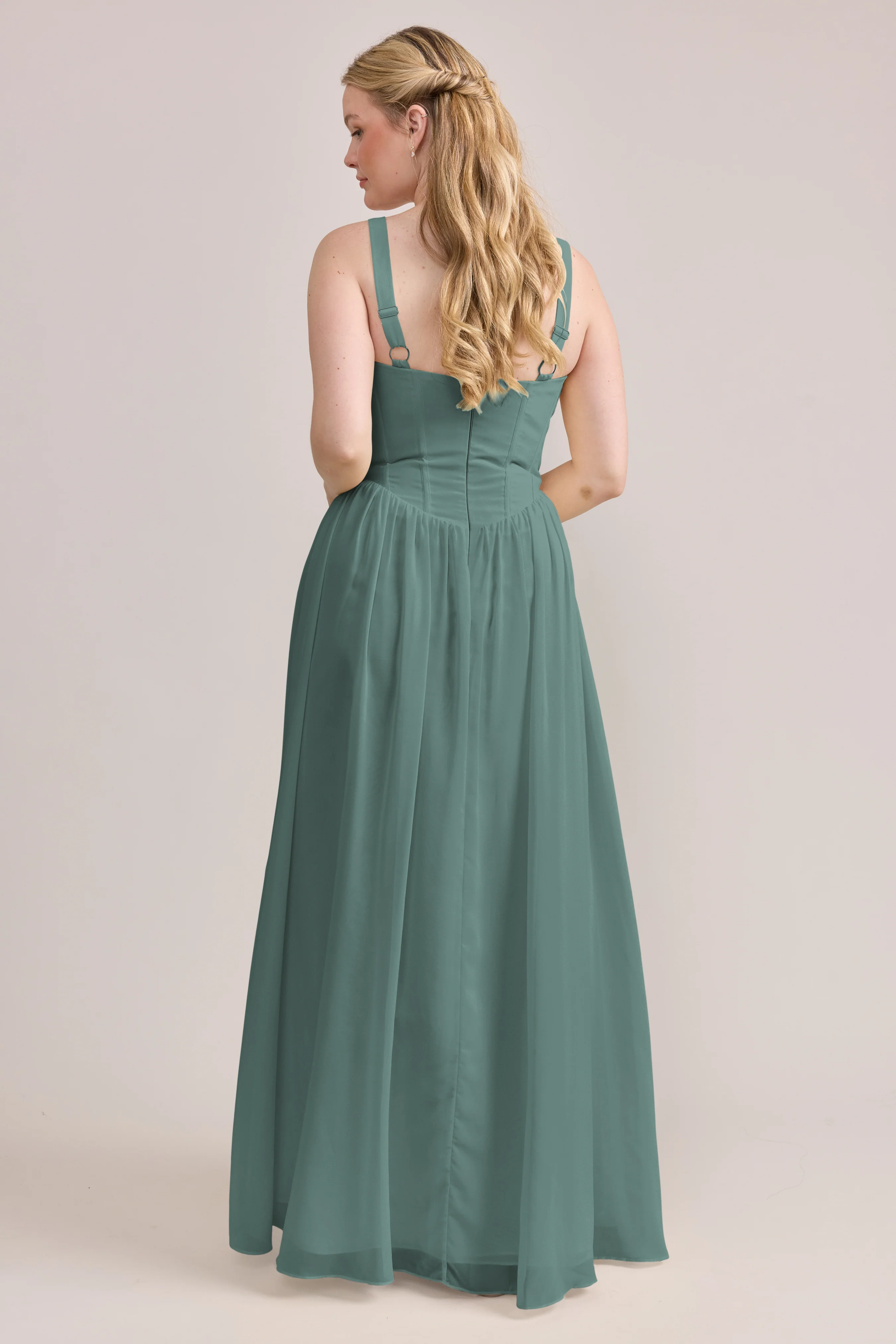 Alena Chiffon Dress | Made To Order - Image 104