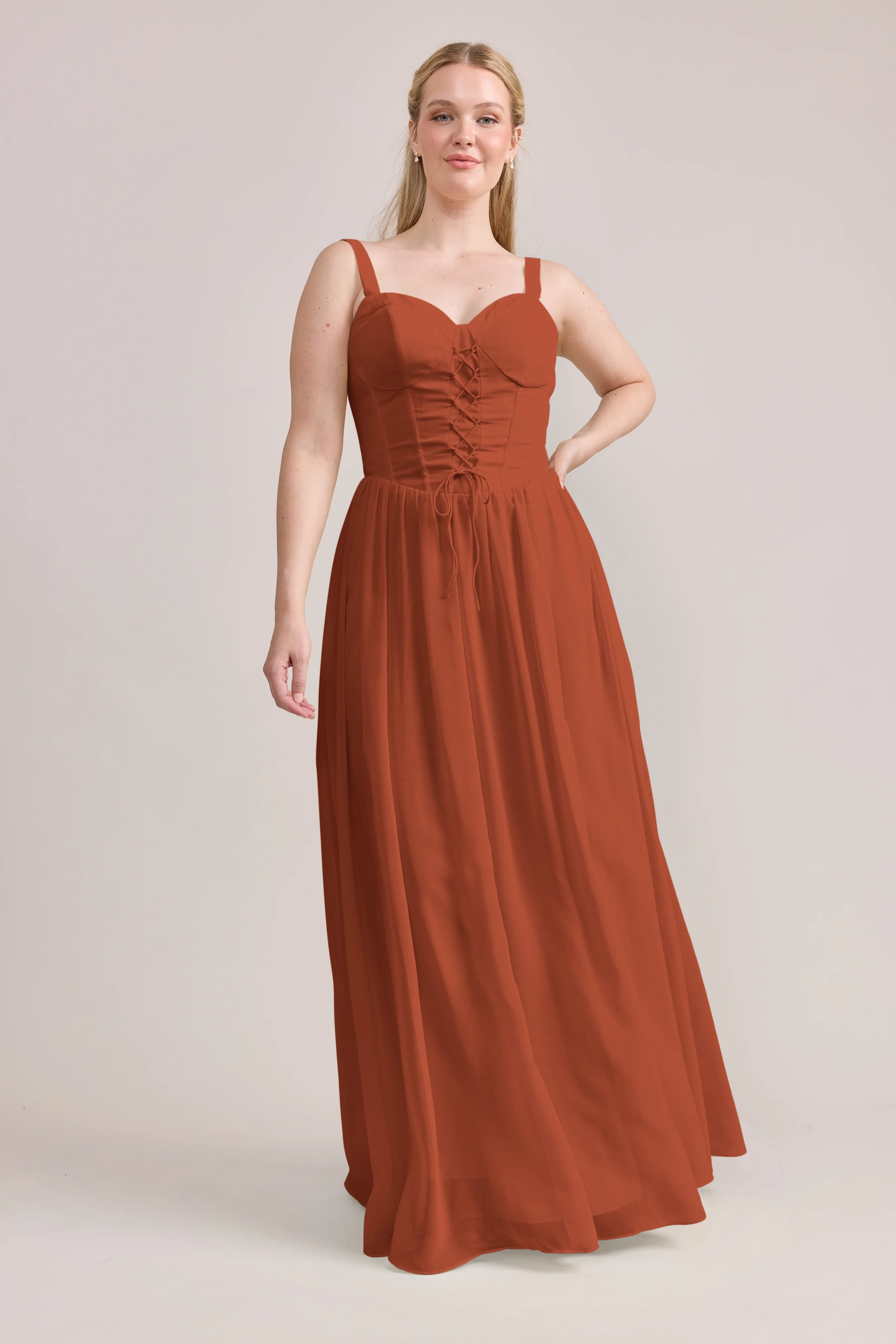 Alena Chiffon Dress | Made To Order - Image 115