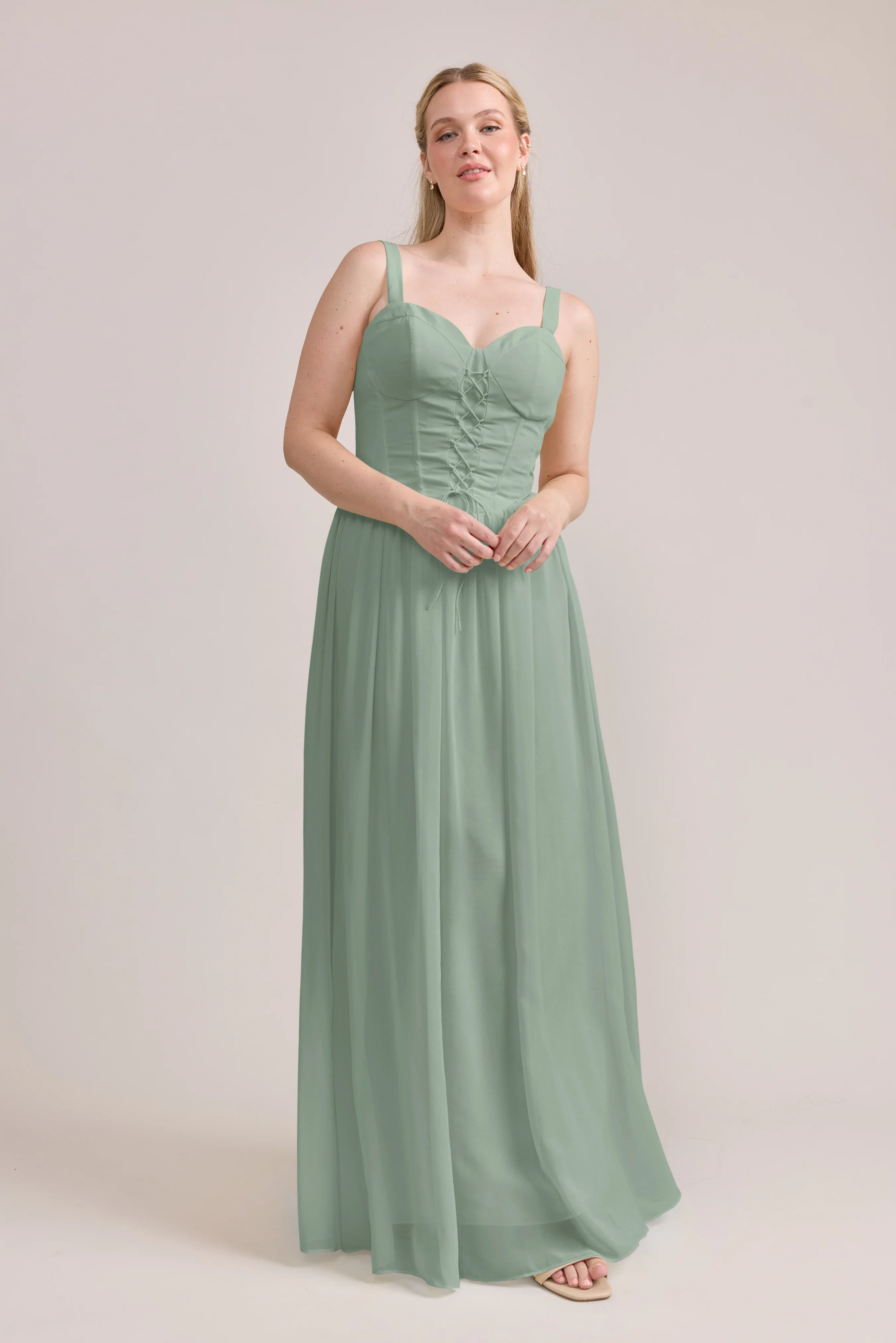 Alena Chiffon Dress | Made To Order - Image 117