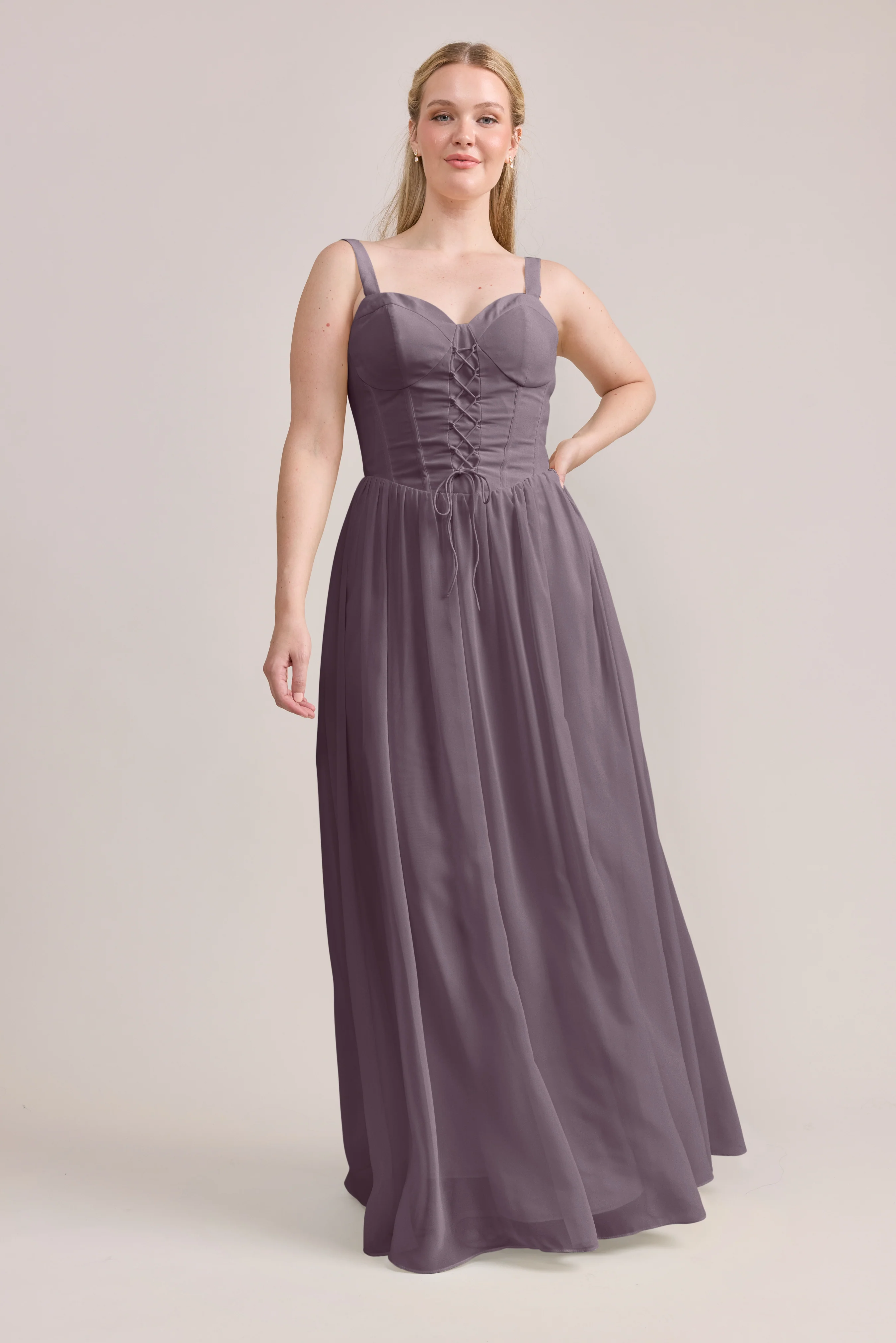Alena Chiffon Dress | Made To Order - Image 127