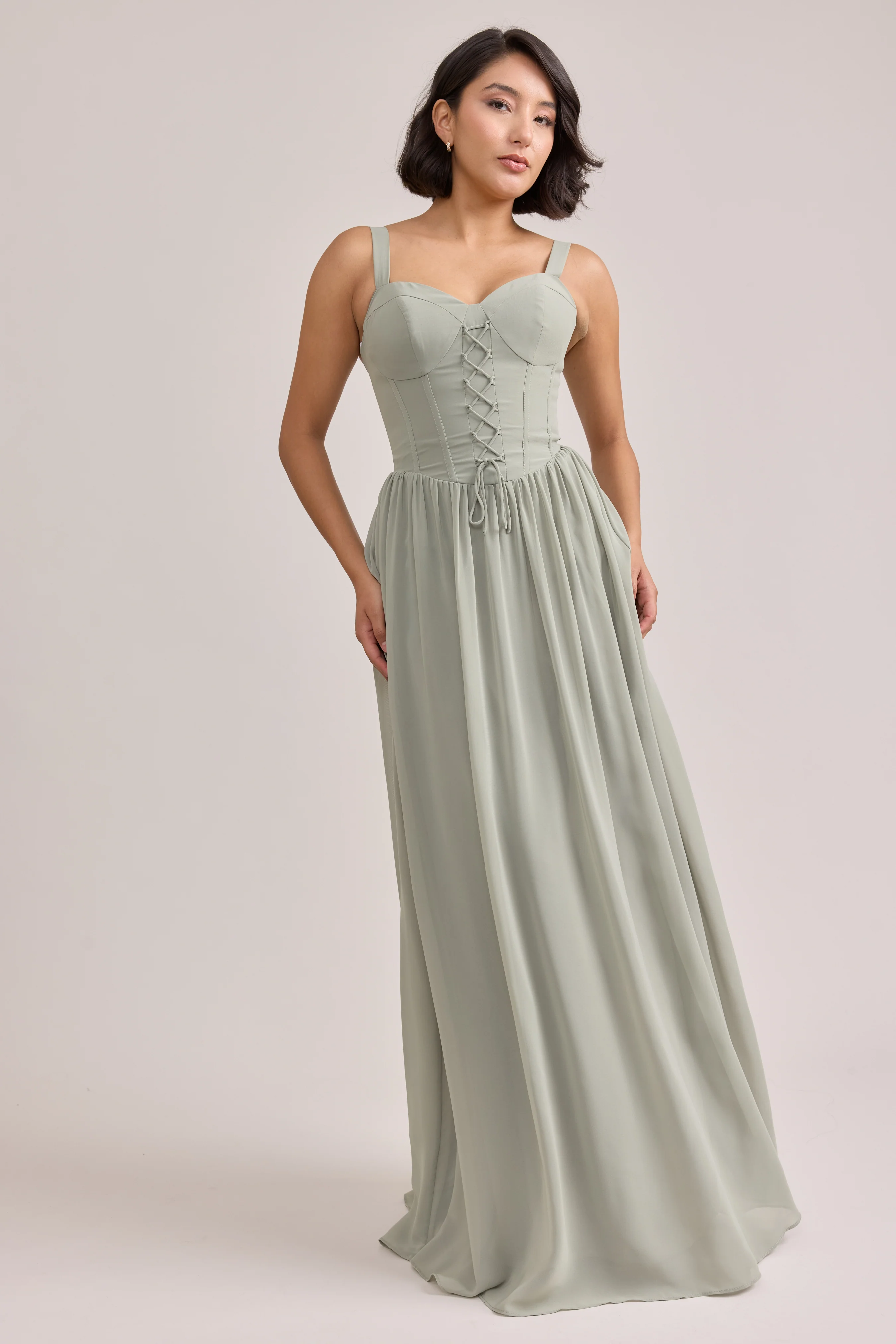 Alena Chiffon Dress | Made To Order - Image 132