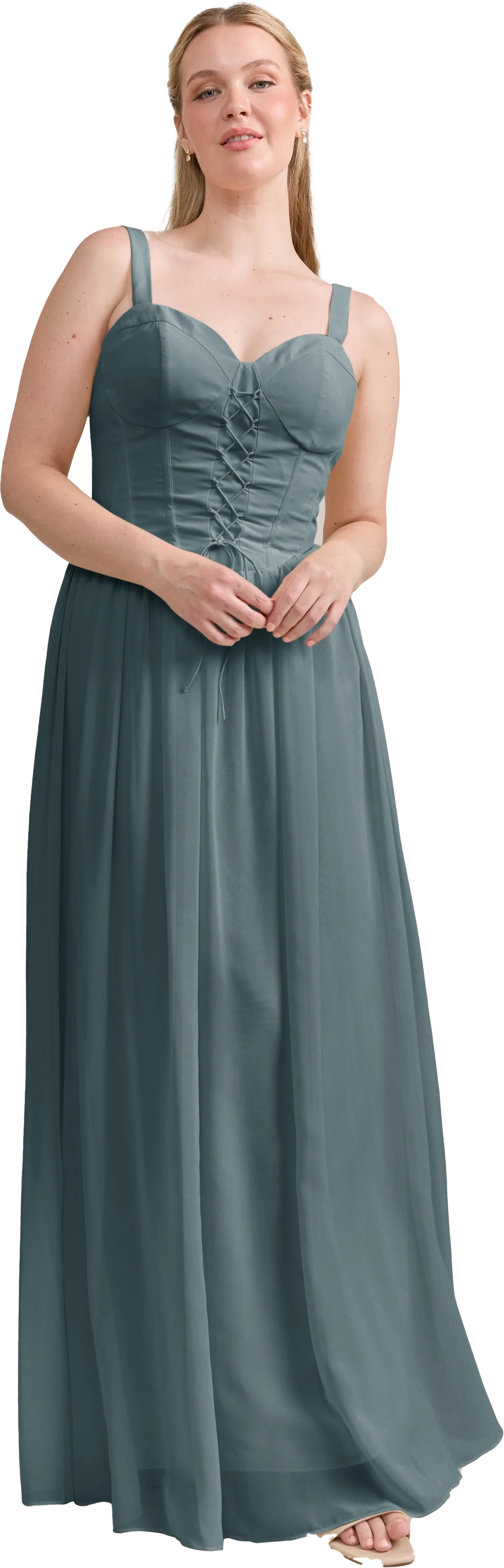Alena Chiffon Dress | Made To Order - Image 146