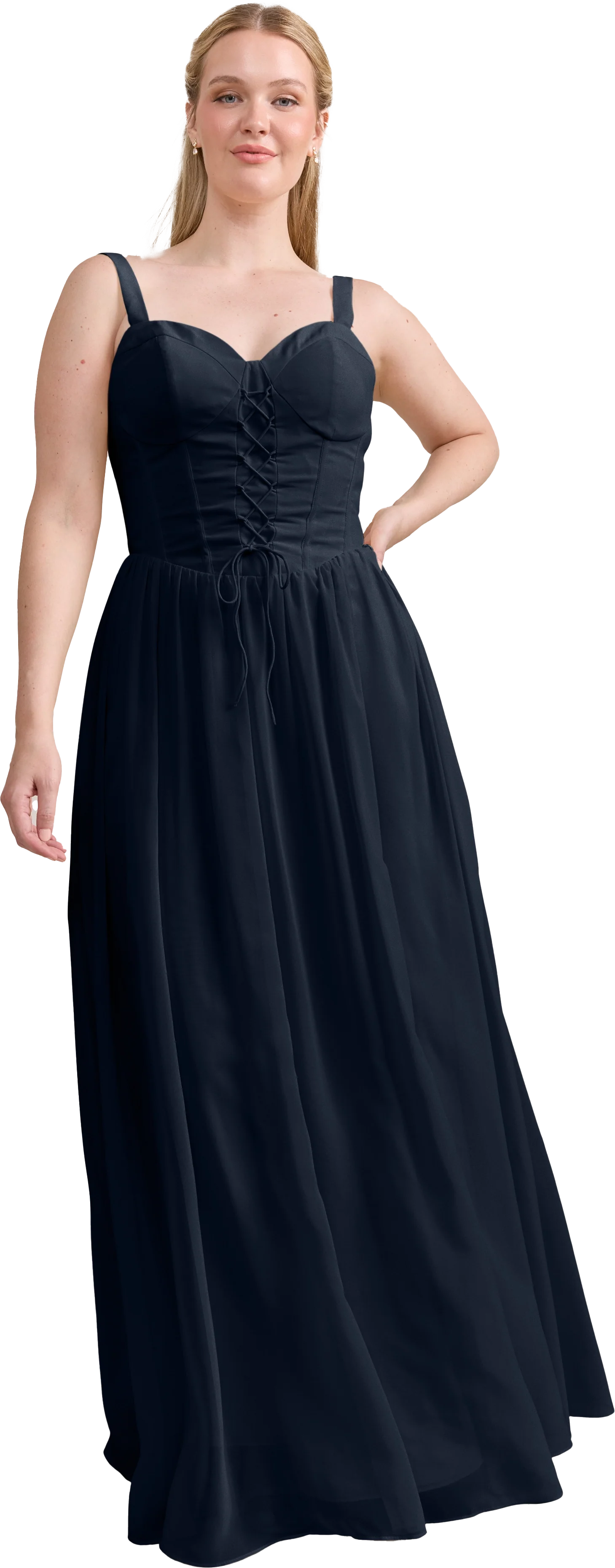 Alena Chiffon Dress | Made To Order - Image 159