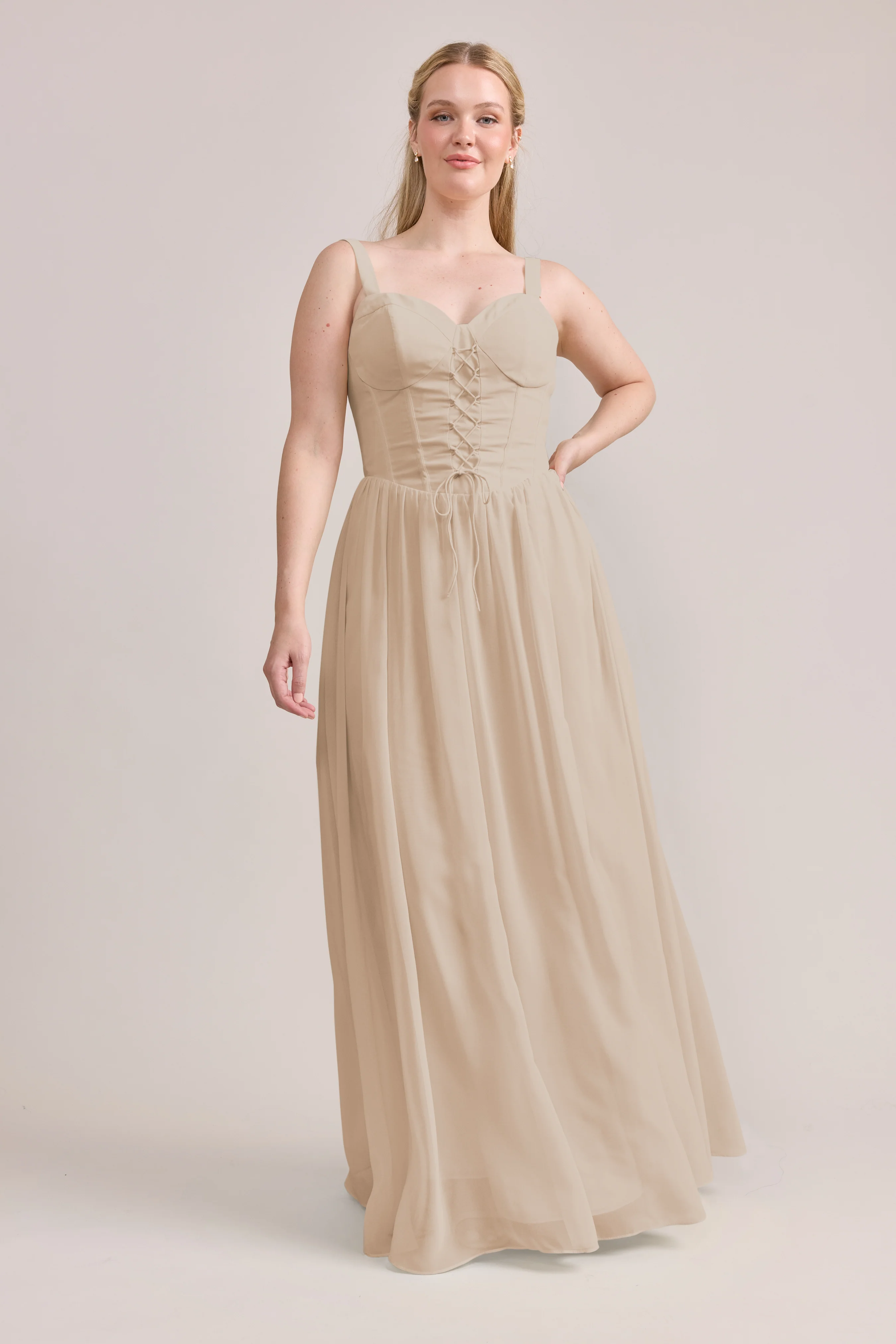 Alena Chiffon Dress | Made To Order - Image 23