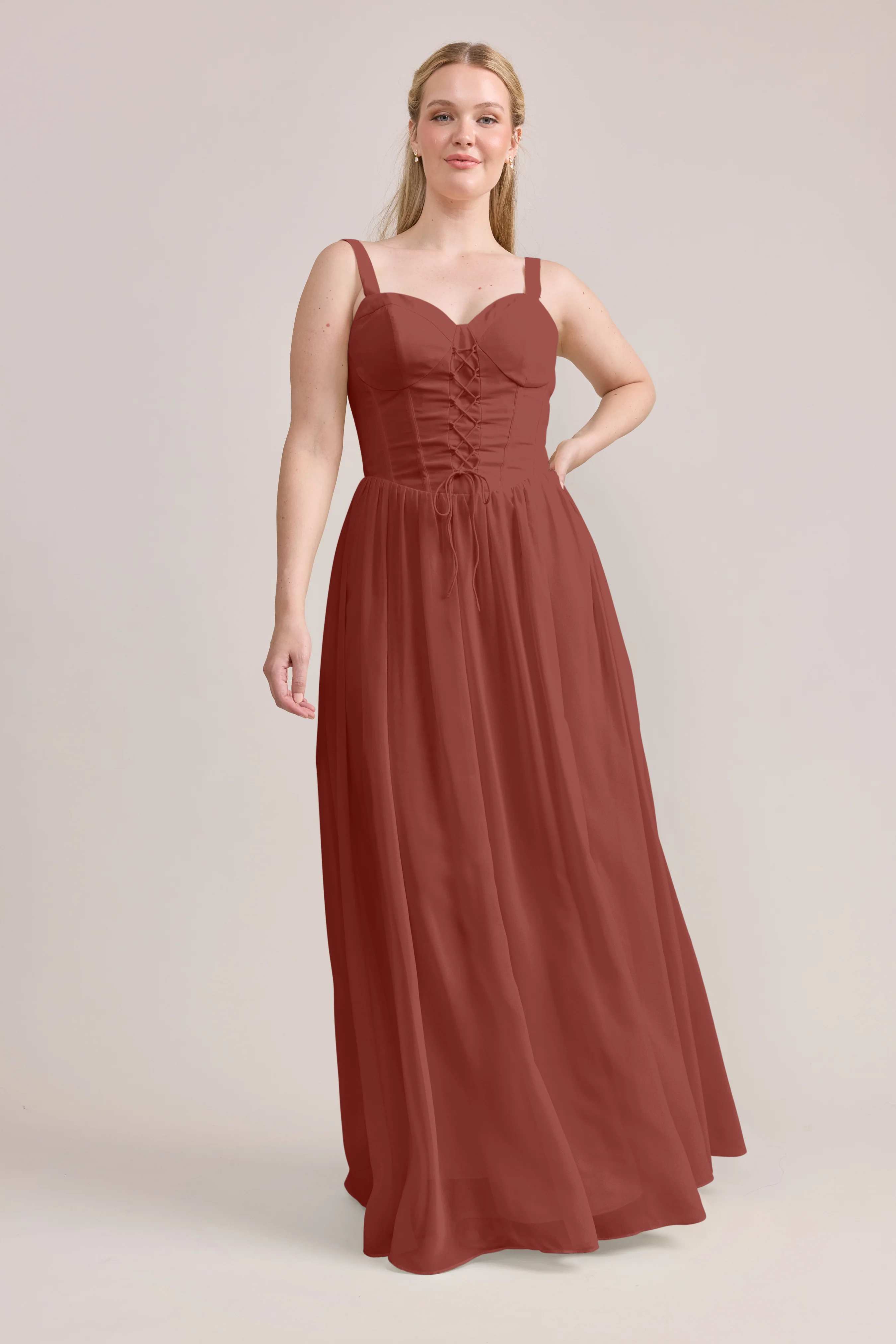 Alena Chiffon Dress | Made To Order - Image 26