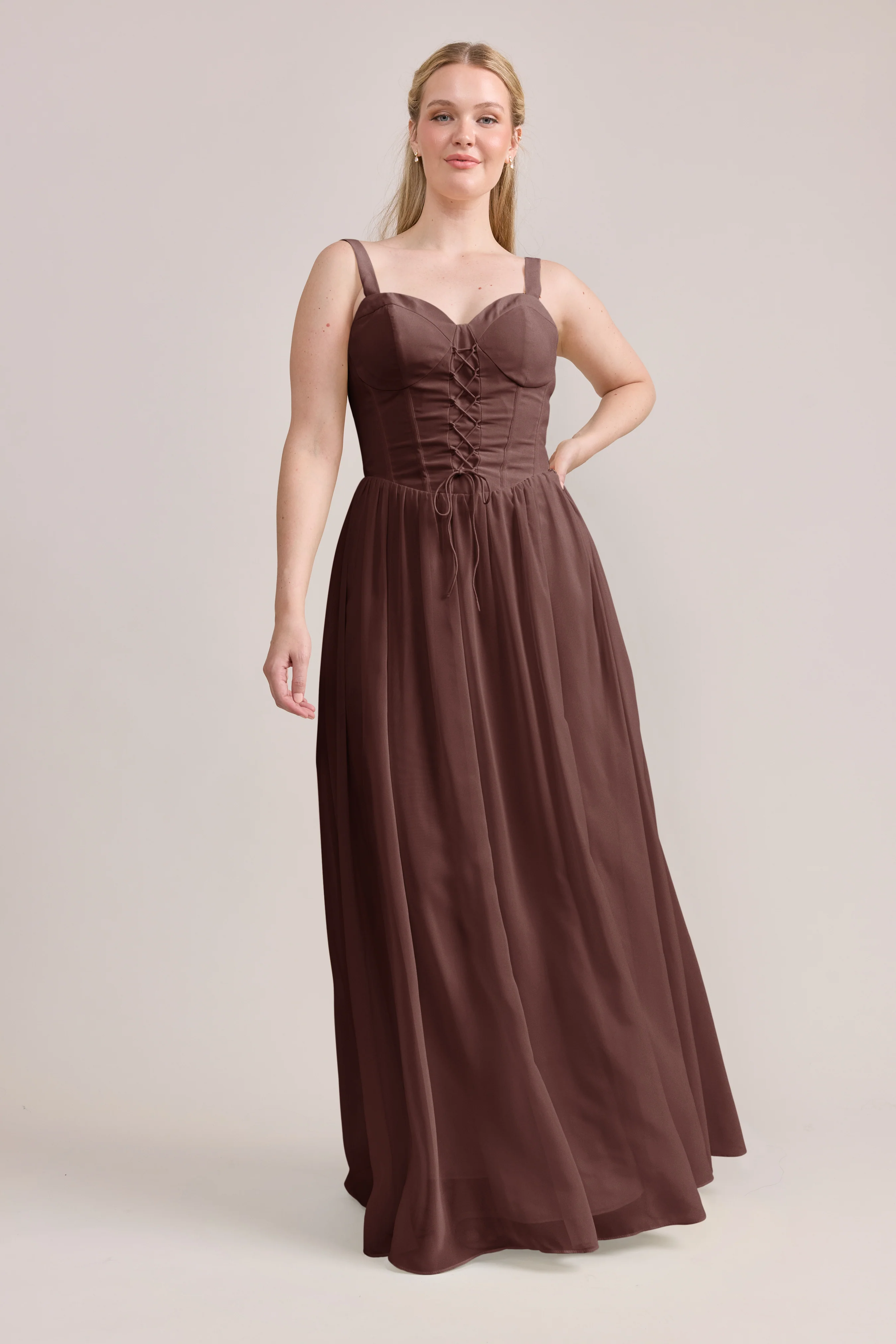 Alena Chiffon Dress | Made To Order - Image 66