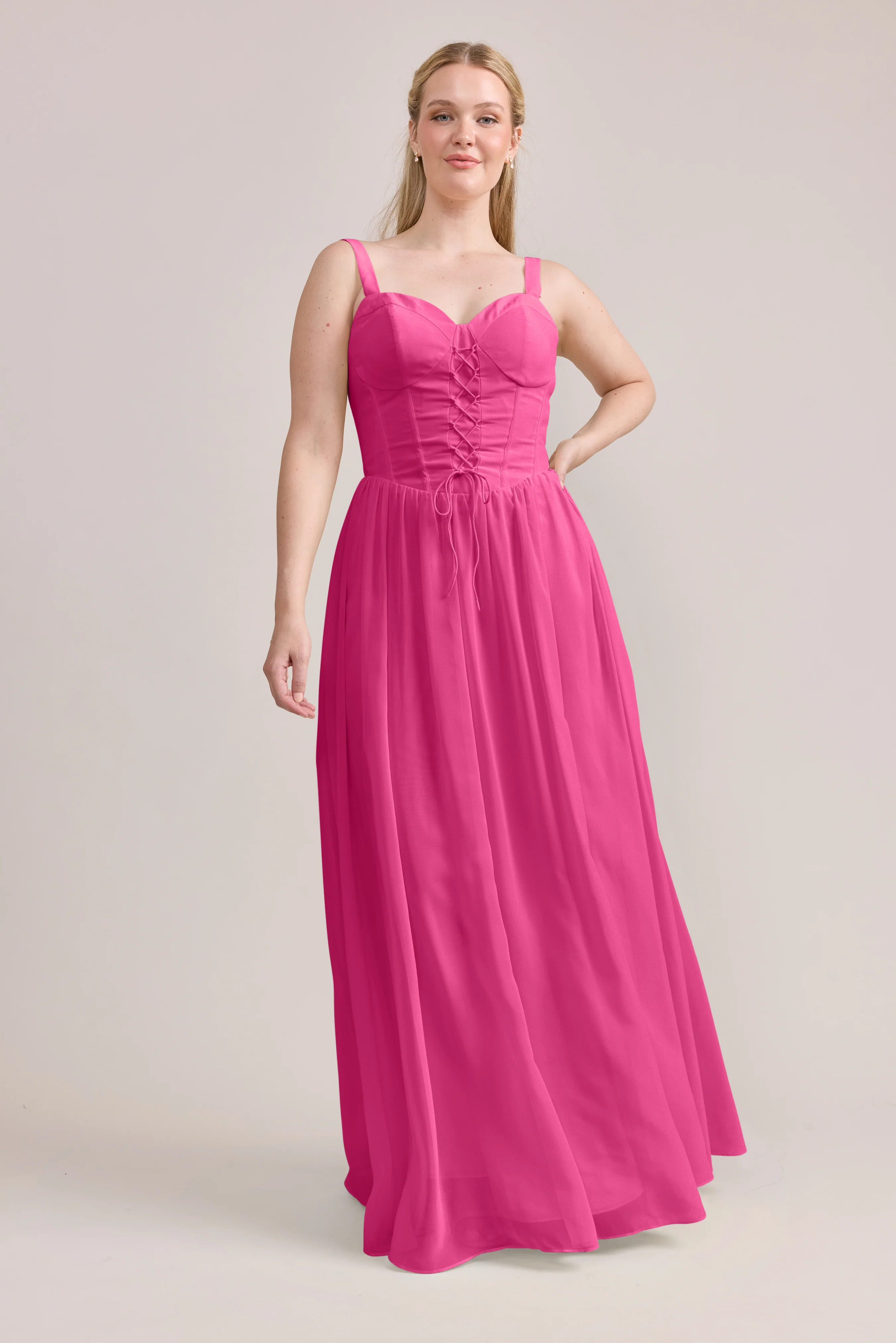 Alena Chiffon Dress | Made To Order - Image 69