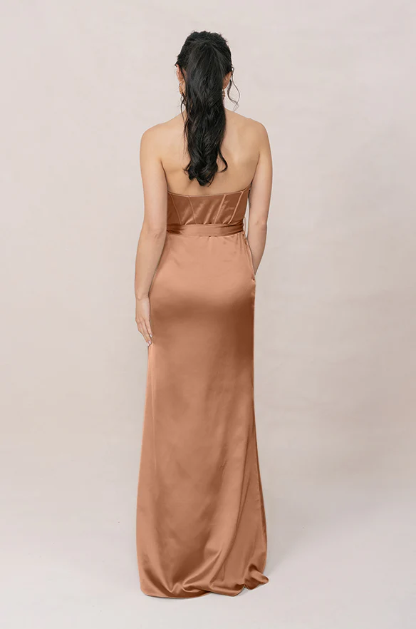 Amara Satin Dress | Made To Order - Image 105