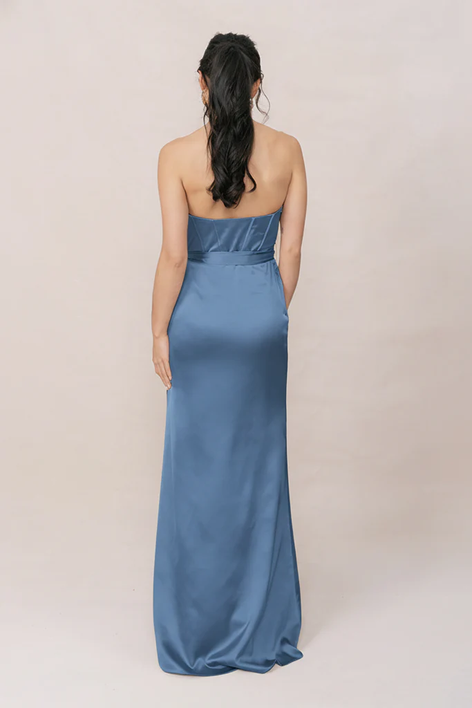 Amara Satin Dress | Made To Order - Image 169