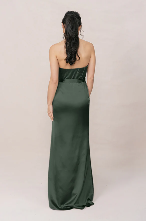 Amara Satin Dress | Made To Order - Image 31