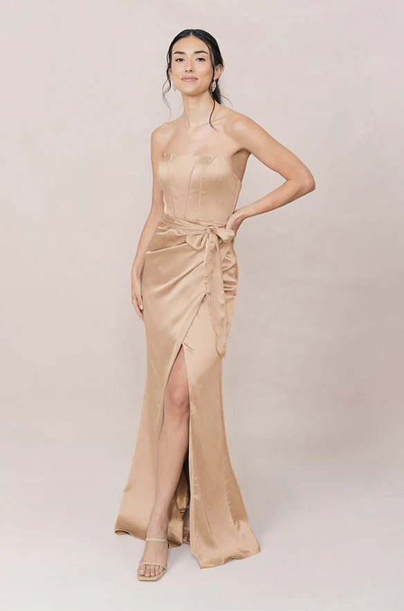 Amara Satin Dress | Made To Order - Image 50