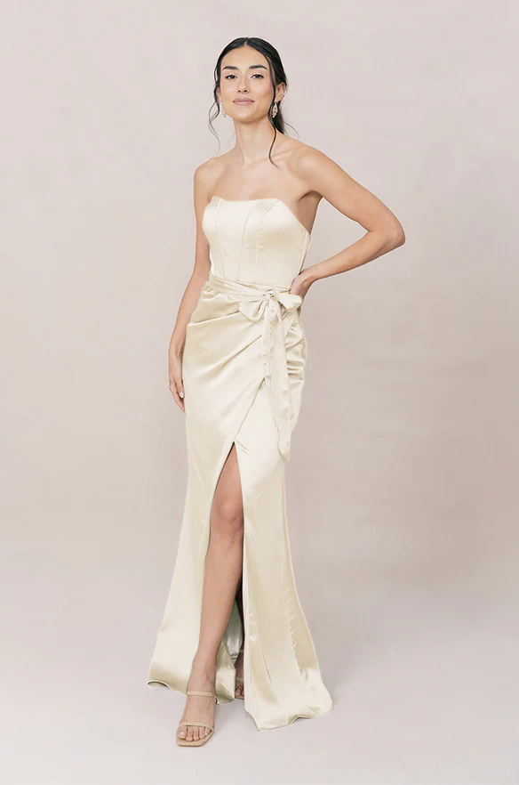 Amara Satin Dress | Made To Order - Image 72
