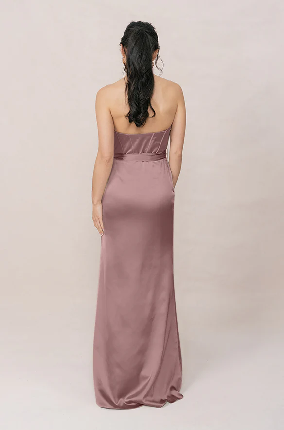 Amara Satin Dress | Made To Order - Image 83