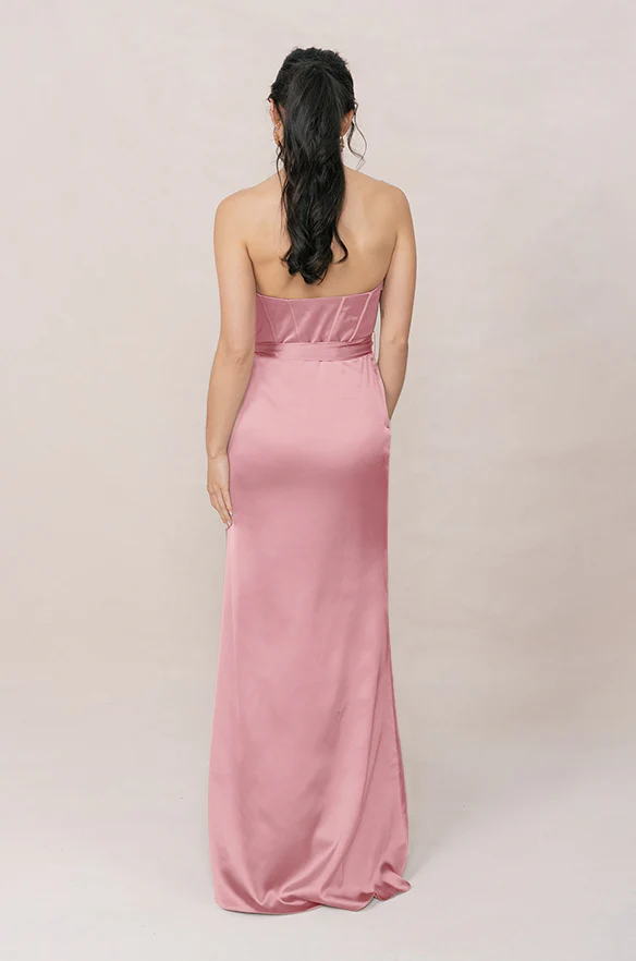 Amara Satin Dress | Made To Order - Image 87