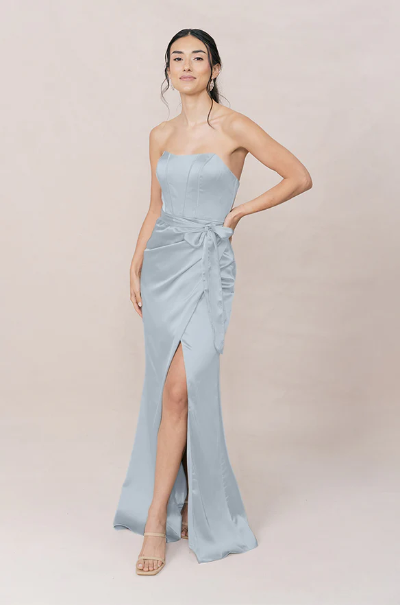 Amara Satin Dress | Made To Order - Image 94