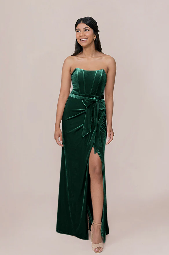 Amara Velvet Dress | Made To Order - Image 14