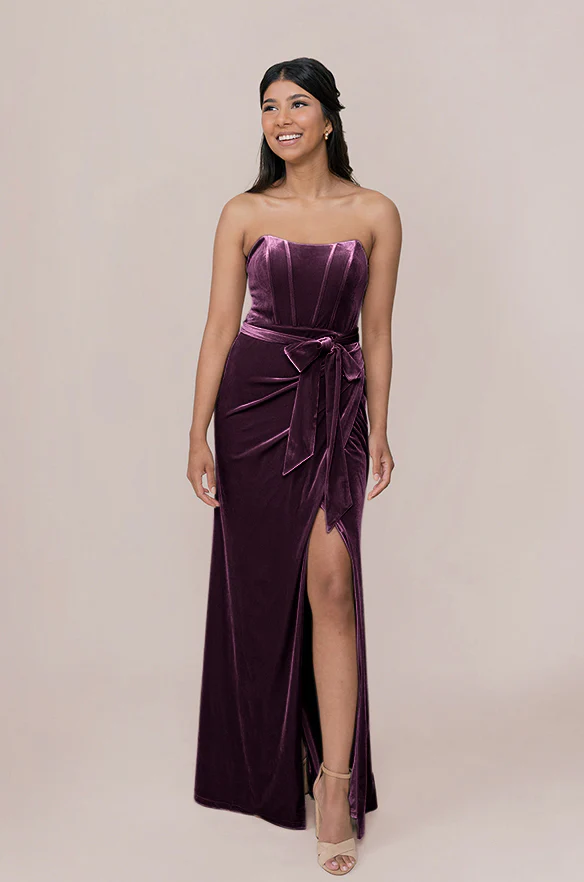 Amara Velvet Dress | Made To Order - Image 20