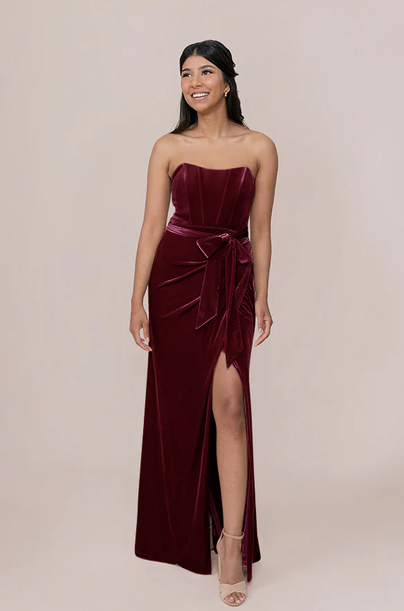 Amara Velvet Dress | Made To Order - Image 8