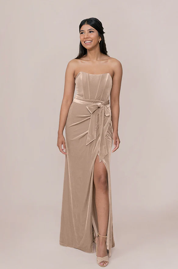 Amara Velvet Dress | Made To Order - Image 9