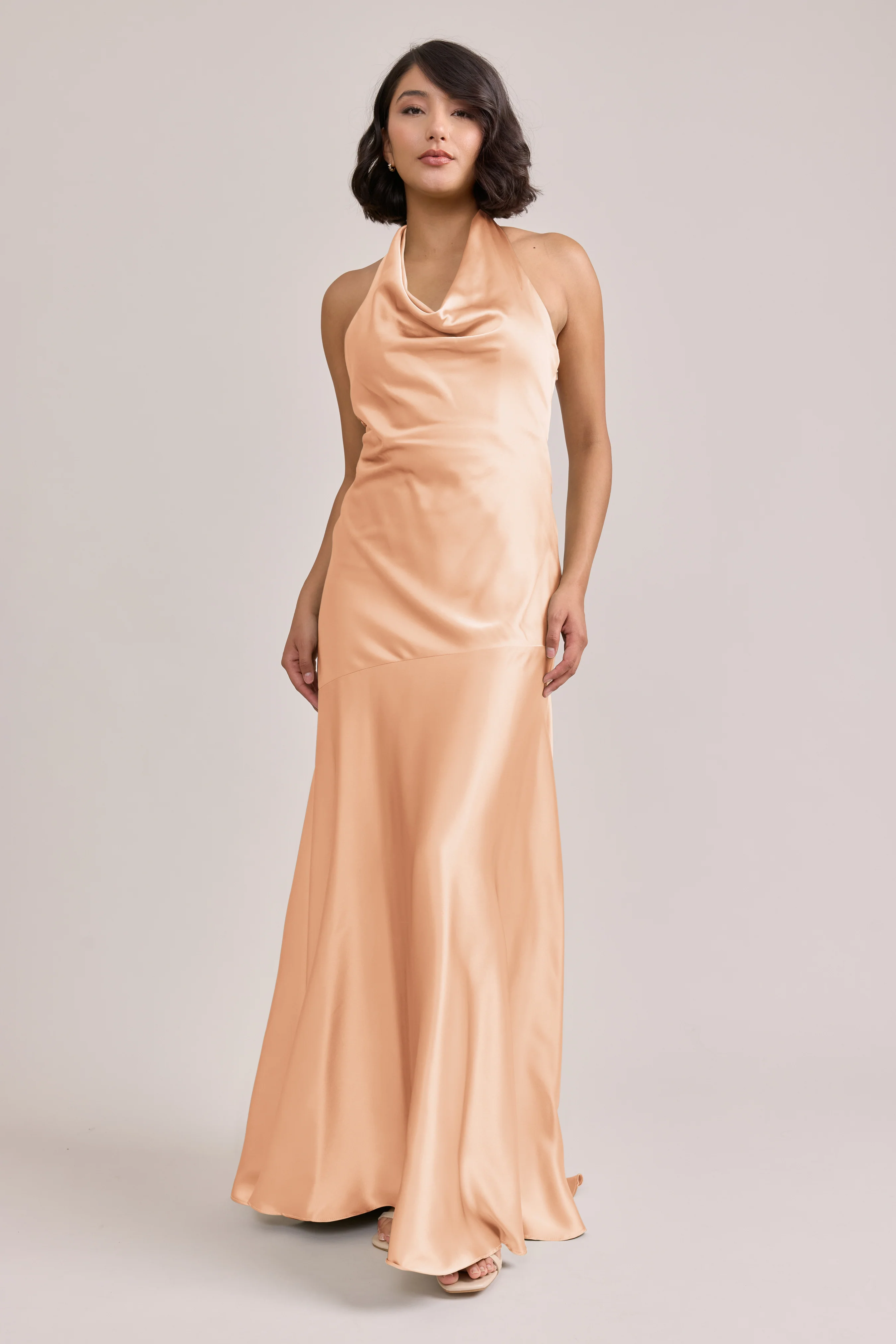 Amaya Satin Dress | Made To Order - Image 100