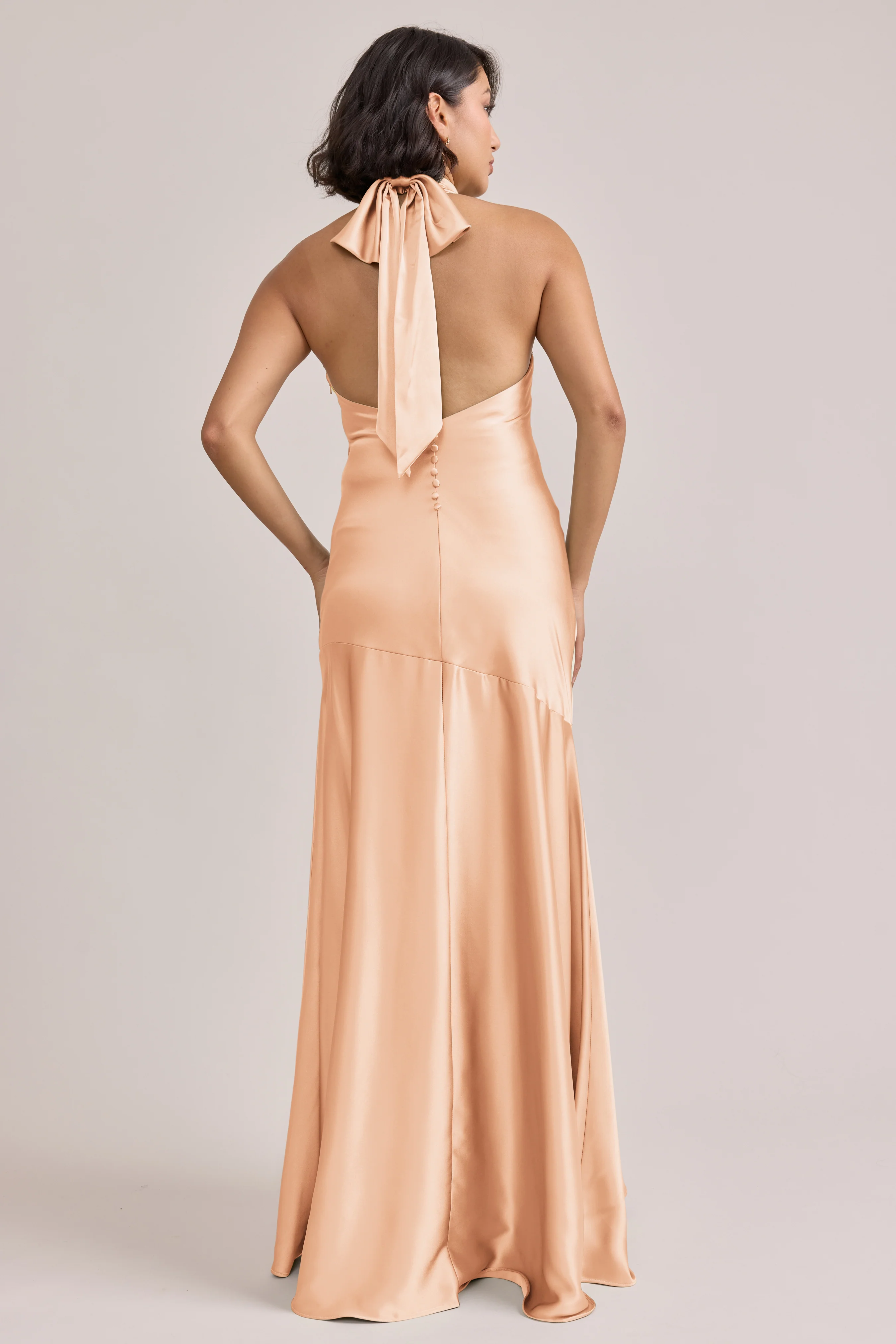 Amaya Satin Dress | Made To Order - Image 102