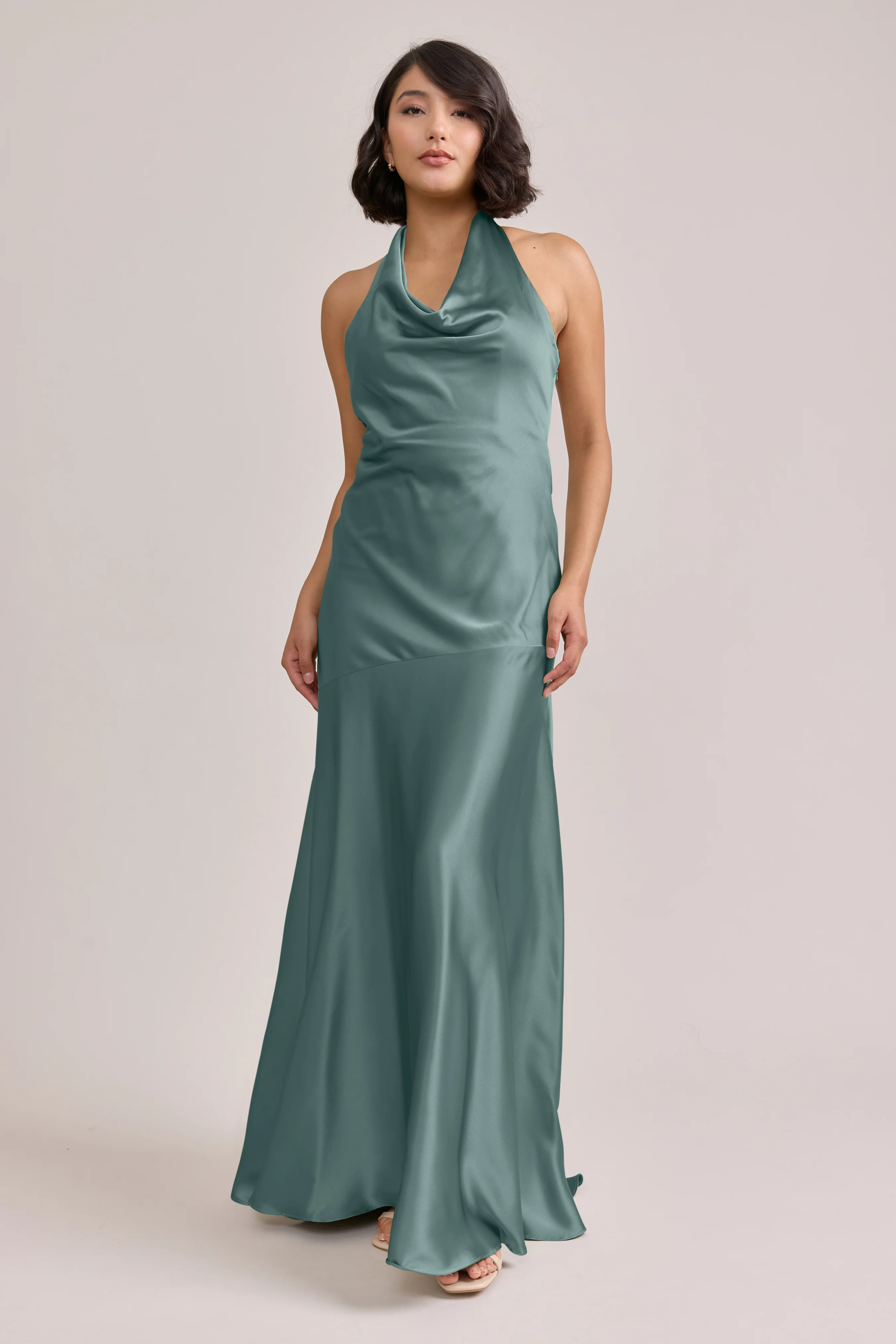 Amaya Satin Dress | Made To Order - Image 124
