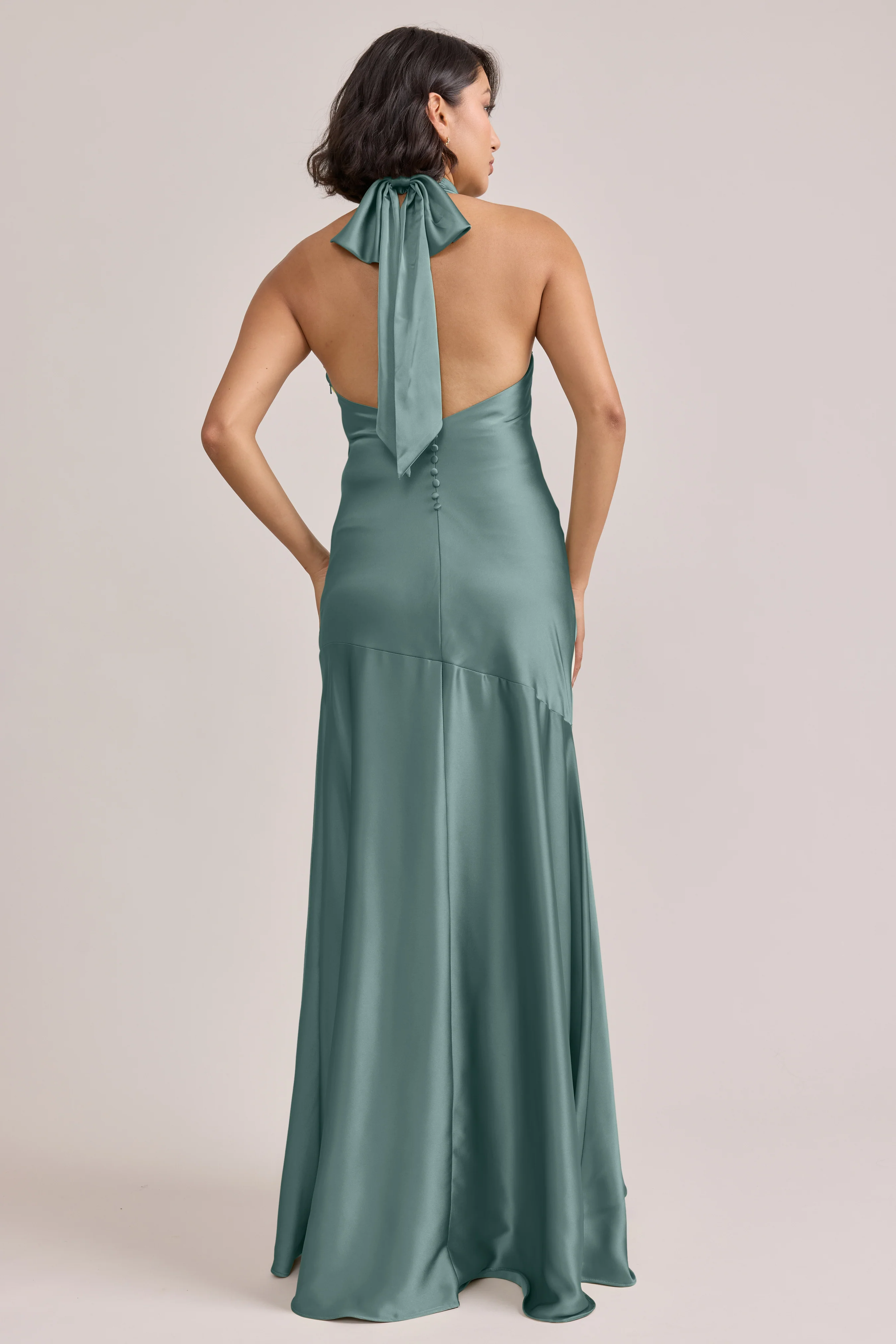 Amaya Satin Dress | Made To Order - Image 126