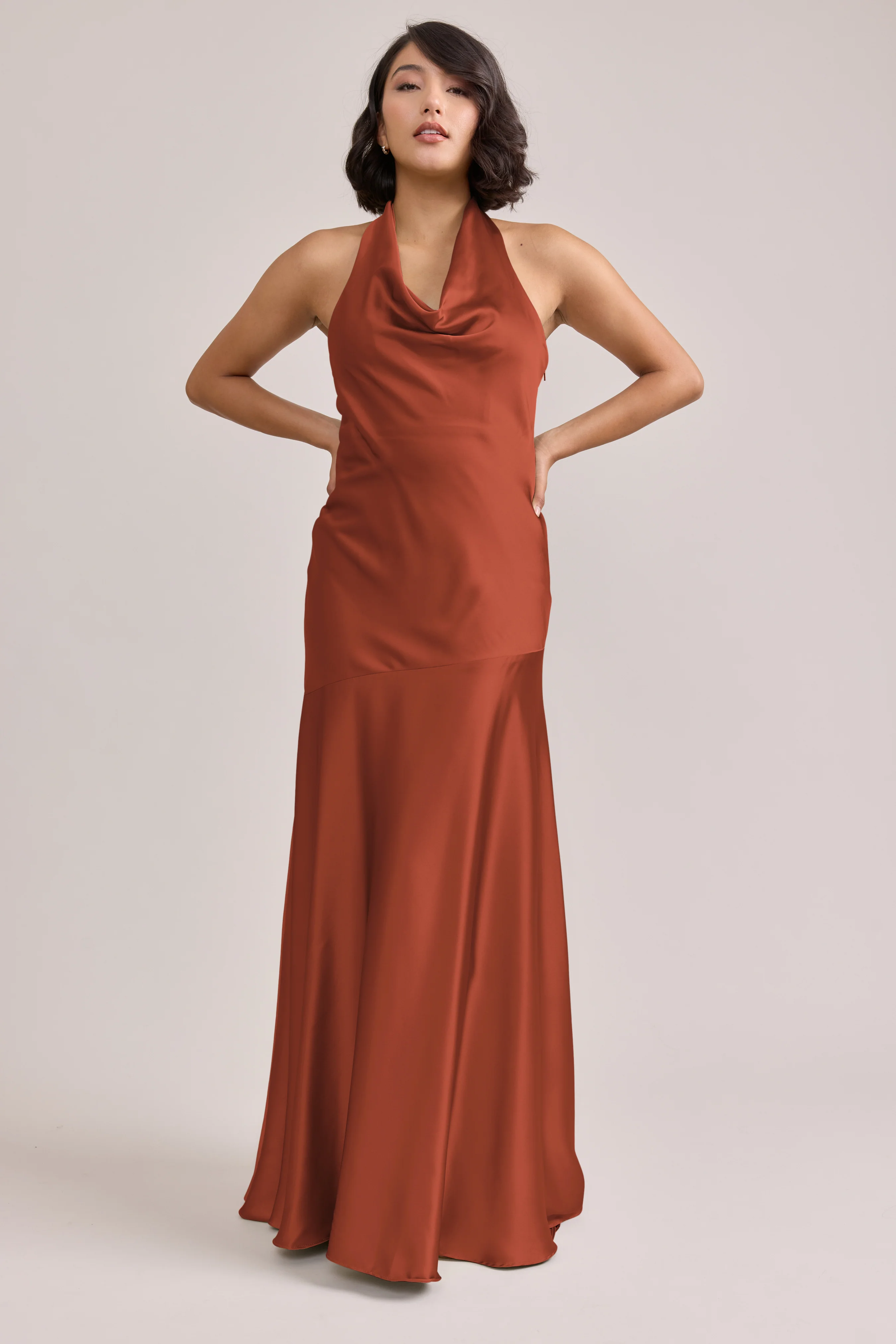 Amaya Satin Dress | Made To Order - Image 131