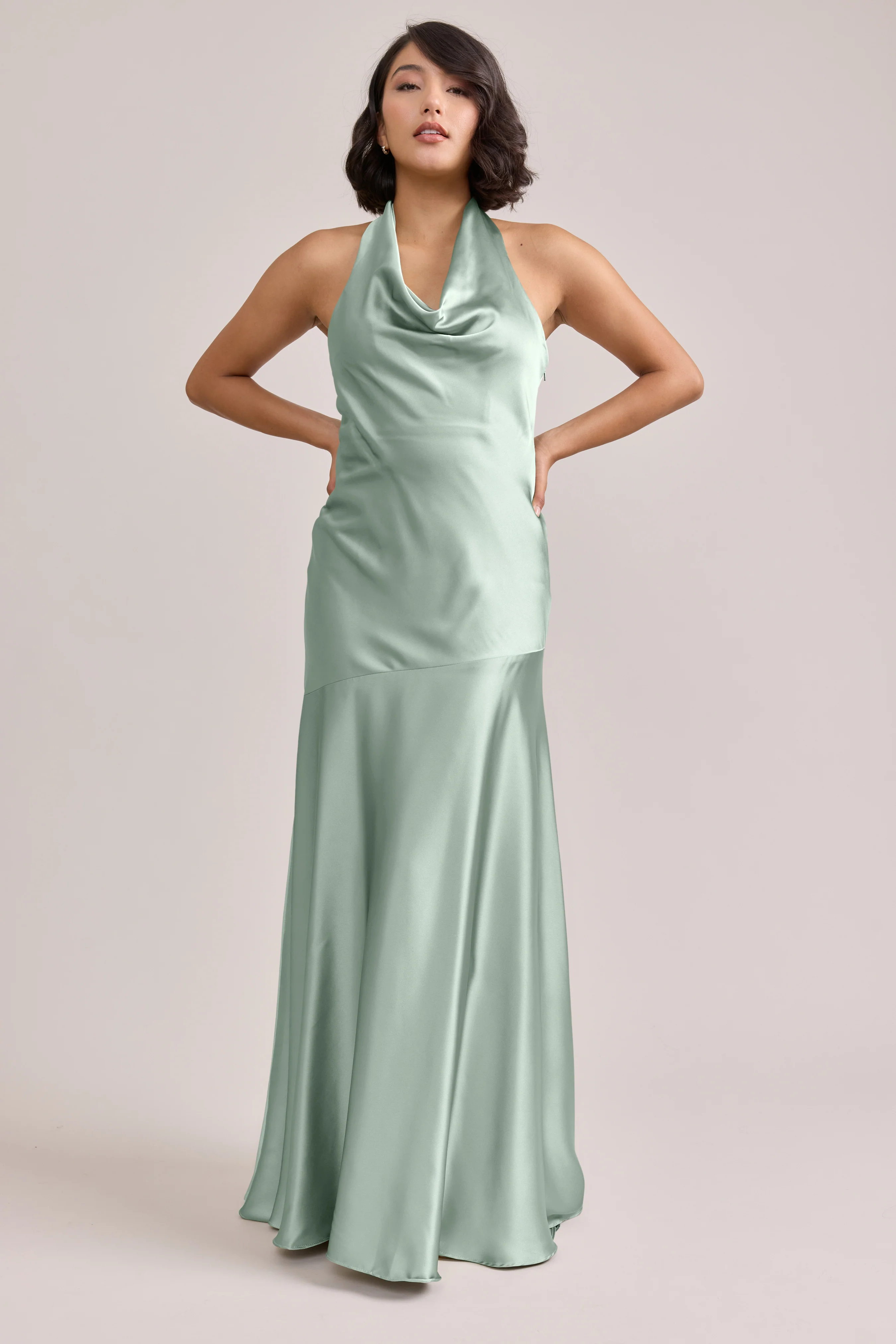Amaya Satin Dress | Made To Order - Image 134